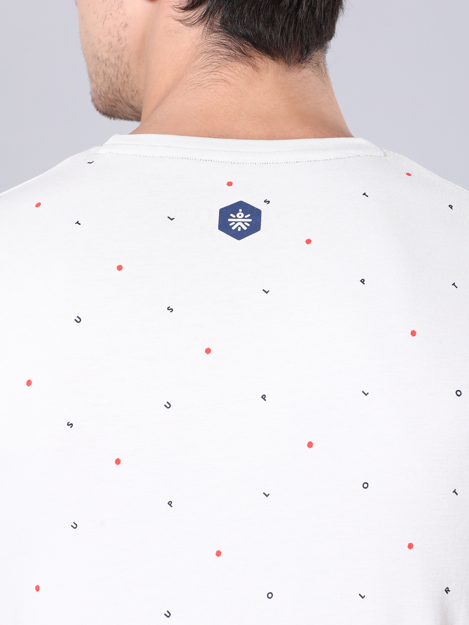 Everydays alpha Glacier Grey Cotton Tee