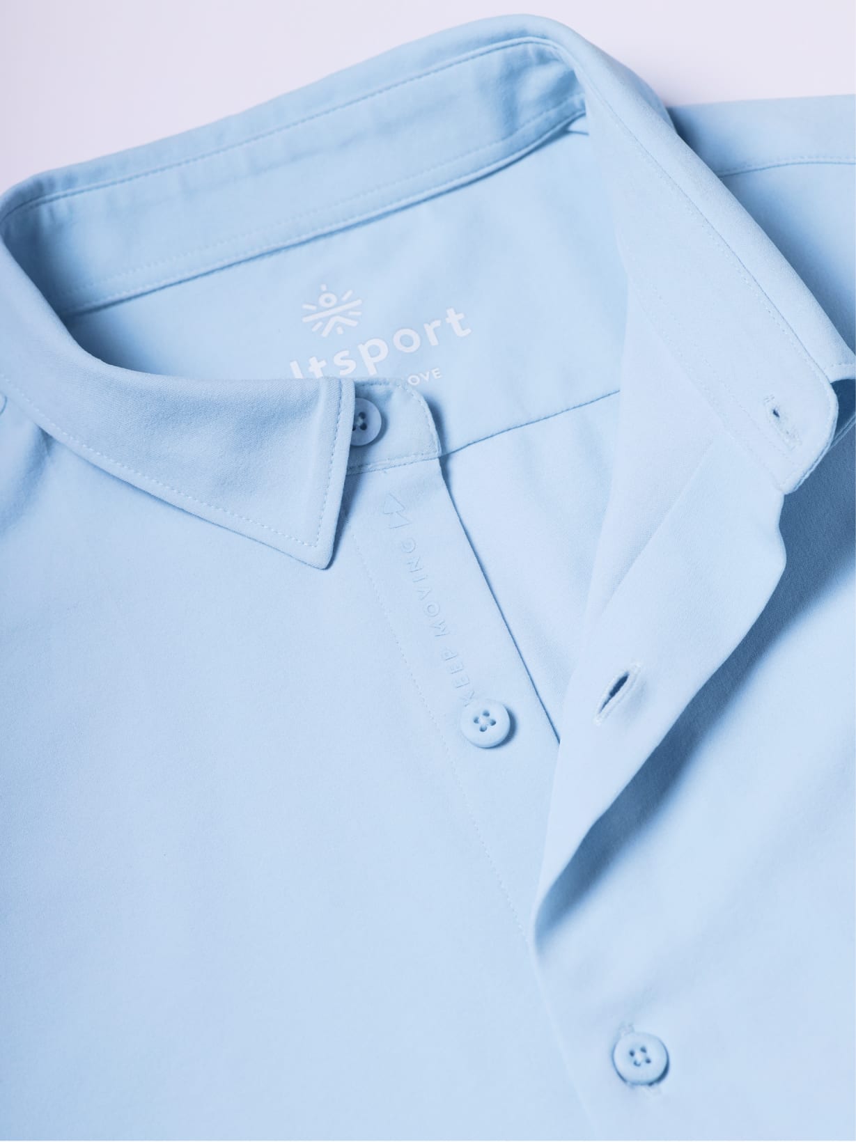 Slim Fit Spread Collar Comfort Shirt