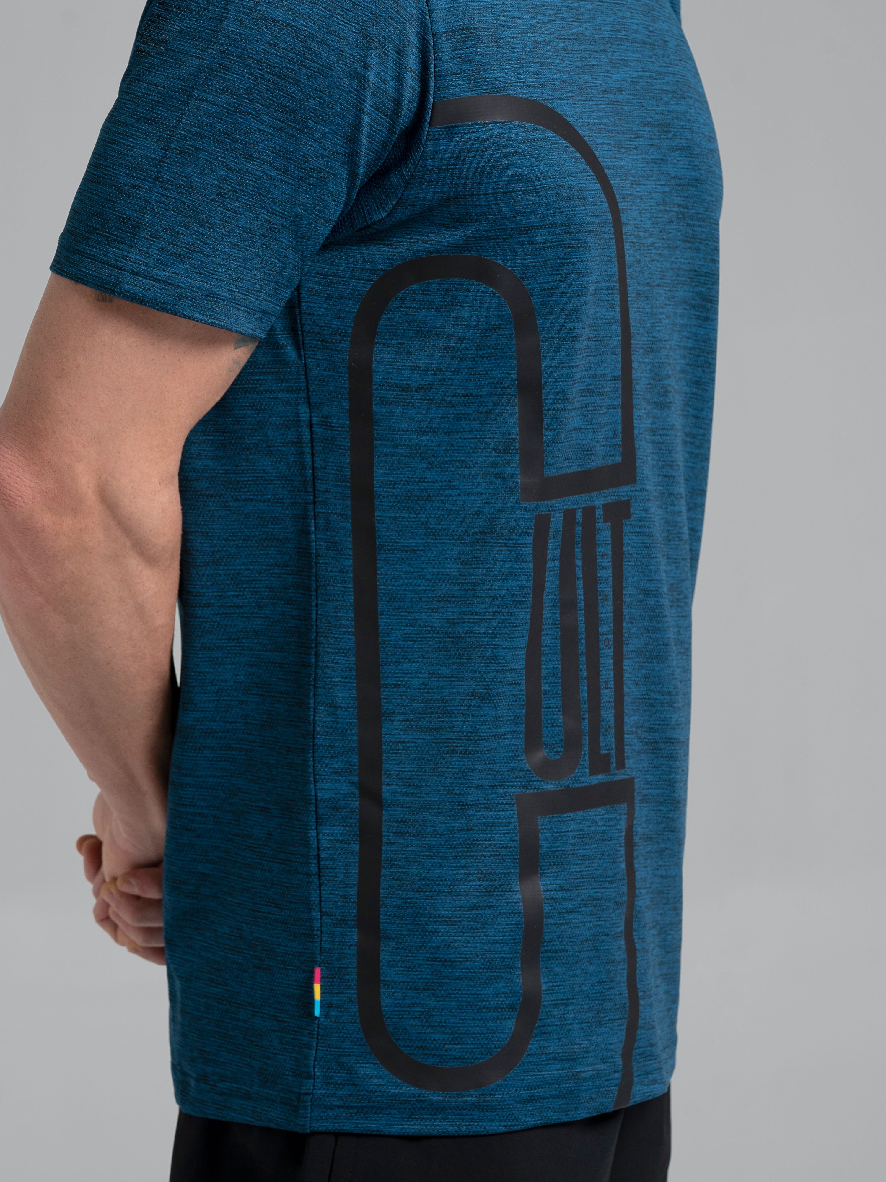 FAB Men's Solid Workout T-shirt