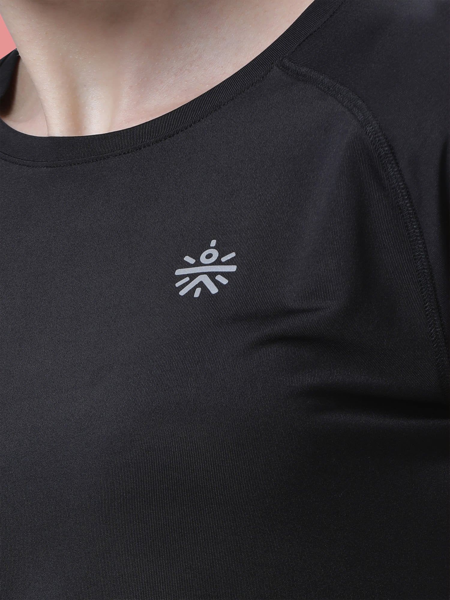 Vital Rep Black Training Slim Tee