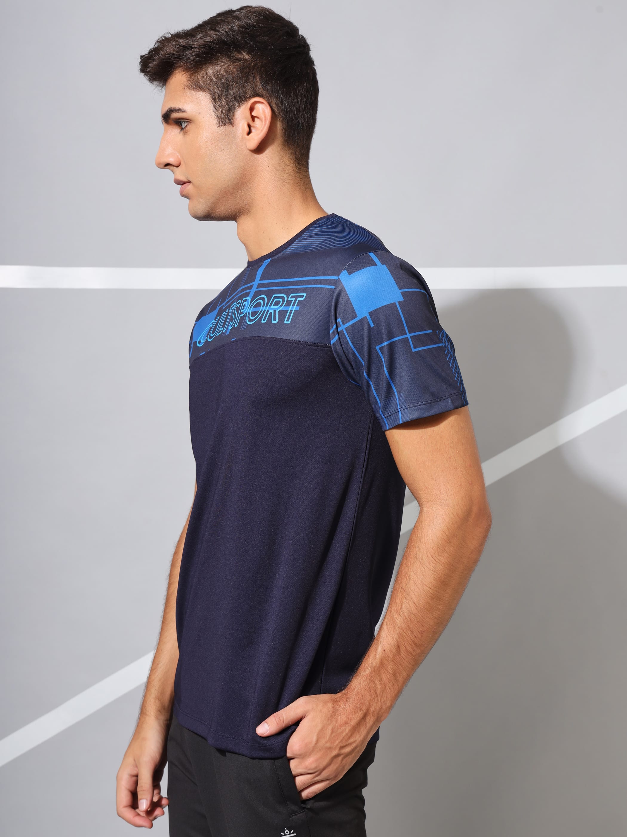 Placement Print Performance T-shirt