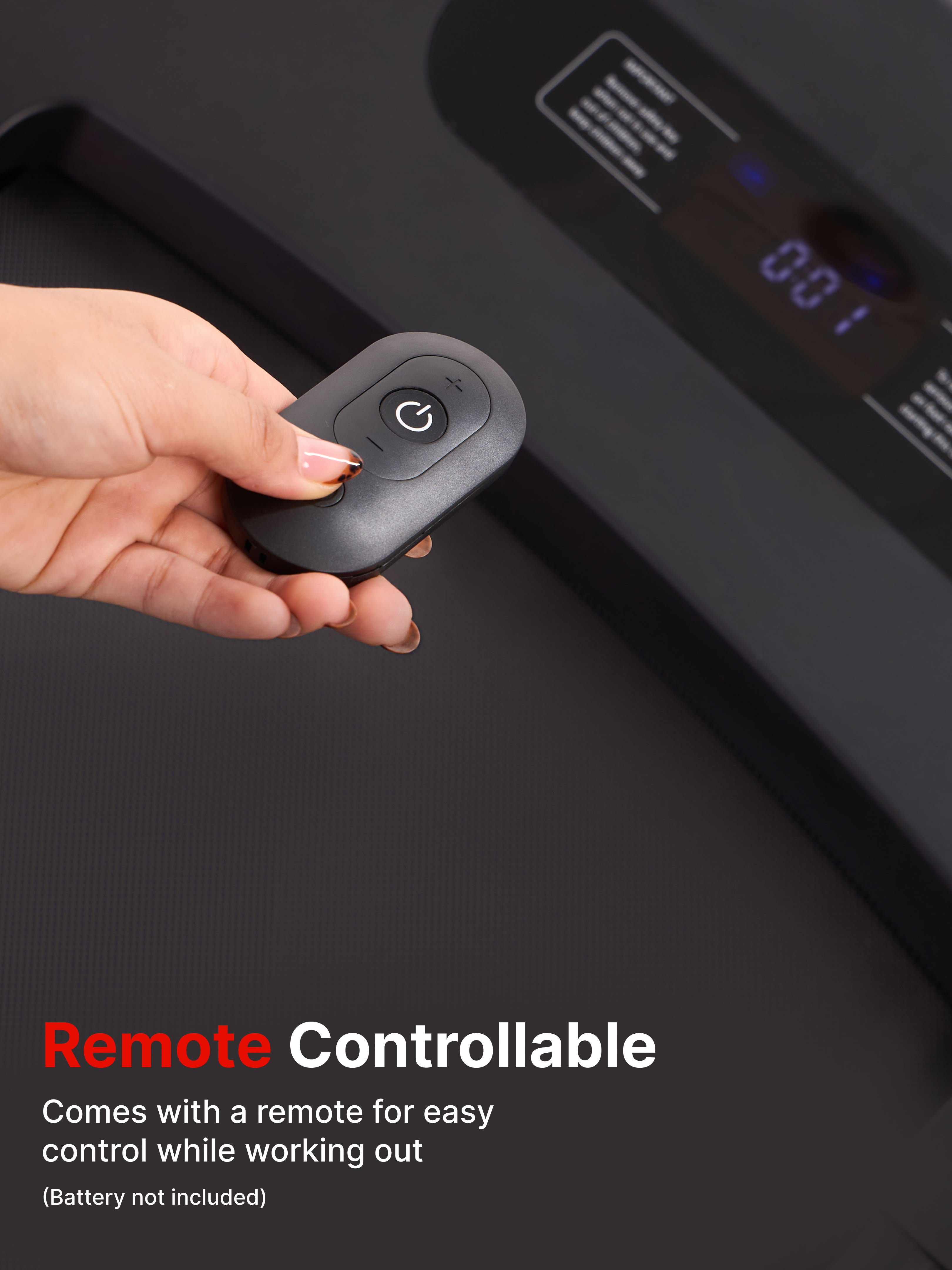 Walking pad Elite 4HP Peak | Max Speed-10kmph | Max Weight-120kg With Remote Access | Walking Pad for Home Use (with 6 months extended warranty)