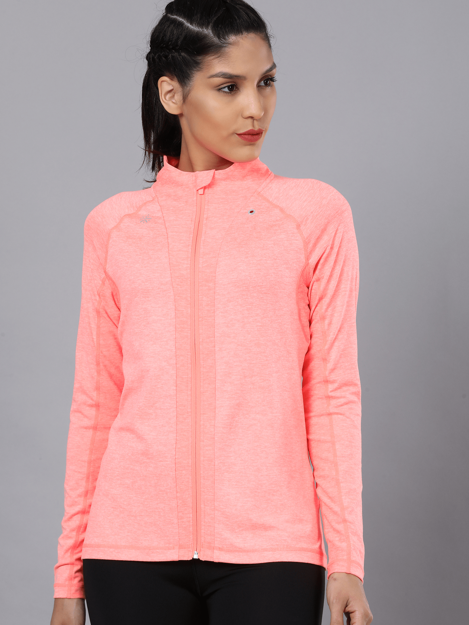 Vital Propel Pink Zip Through Sweatshirt