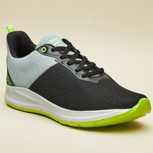 Avant Men's Racer Walking Shoes-L.Grey/Black