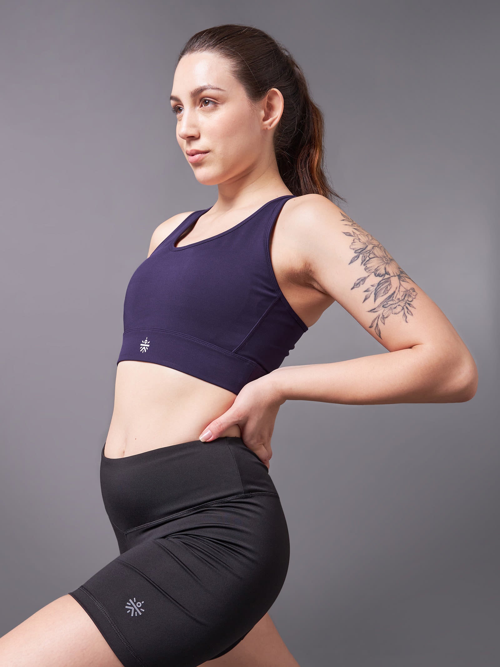 Cross Back Medium Support Bra