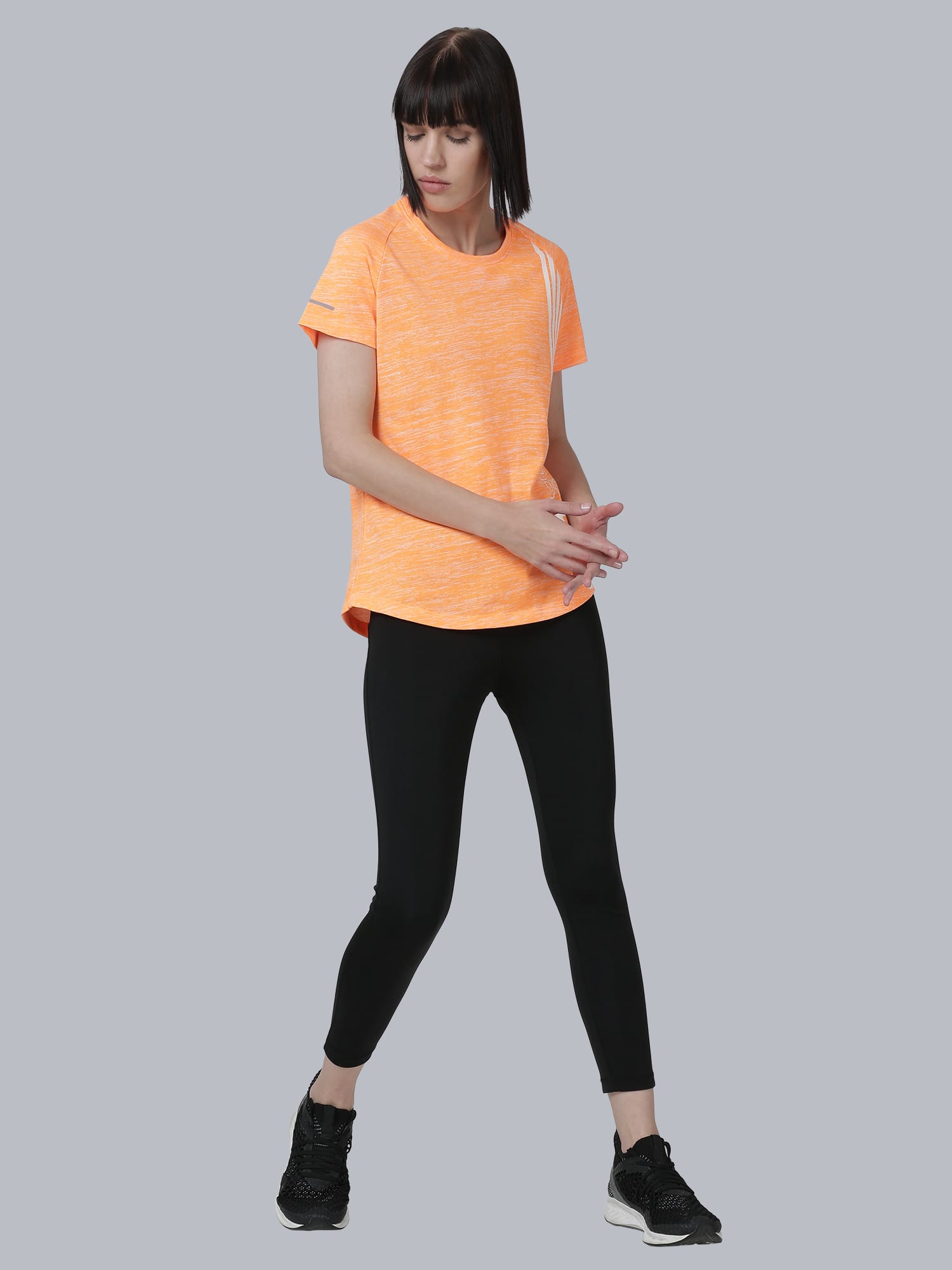 Everydays Stride Casual Orange Tee