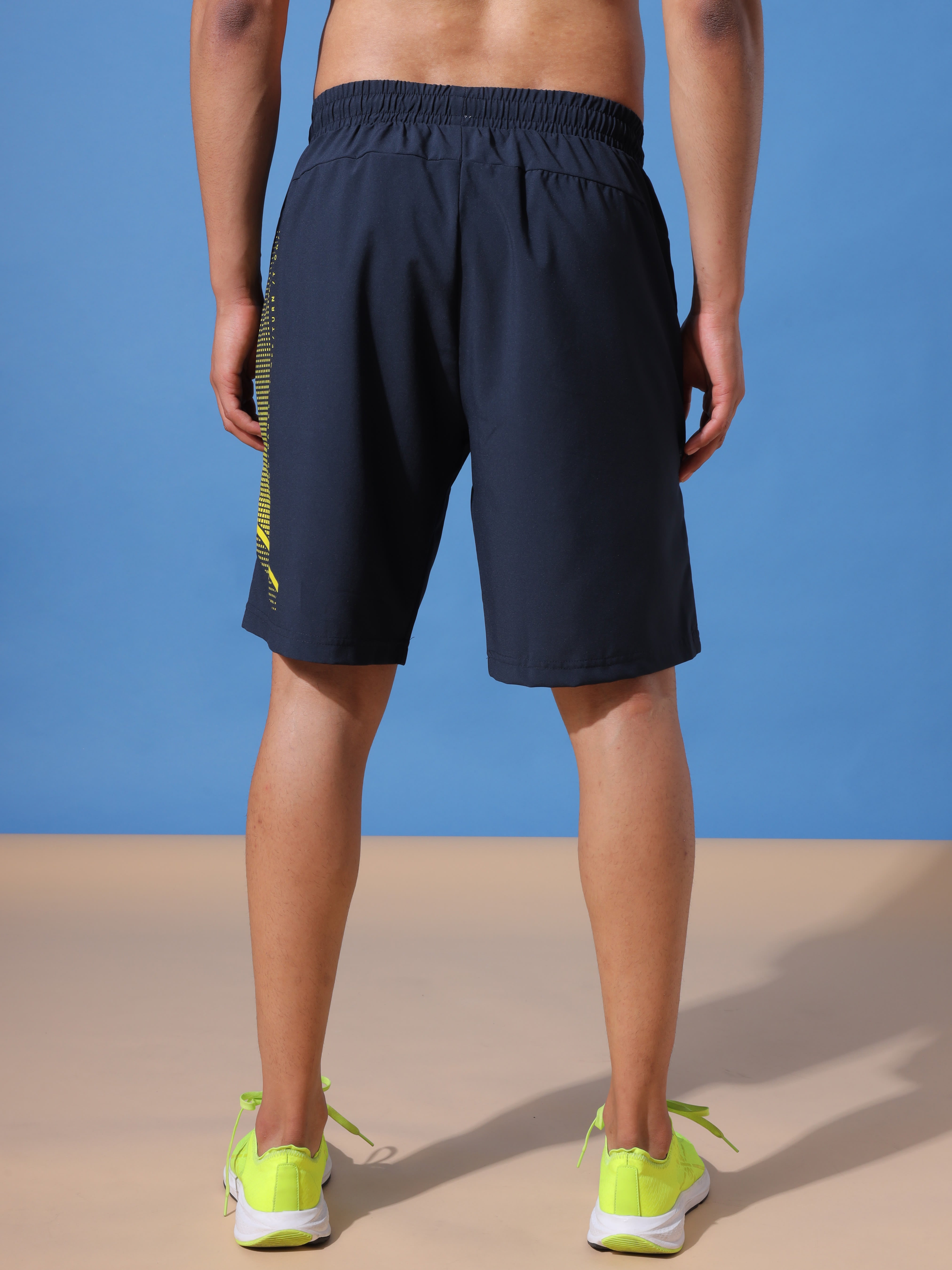 Graphic Print Workout Shorts