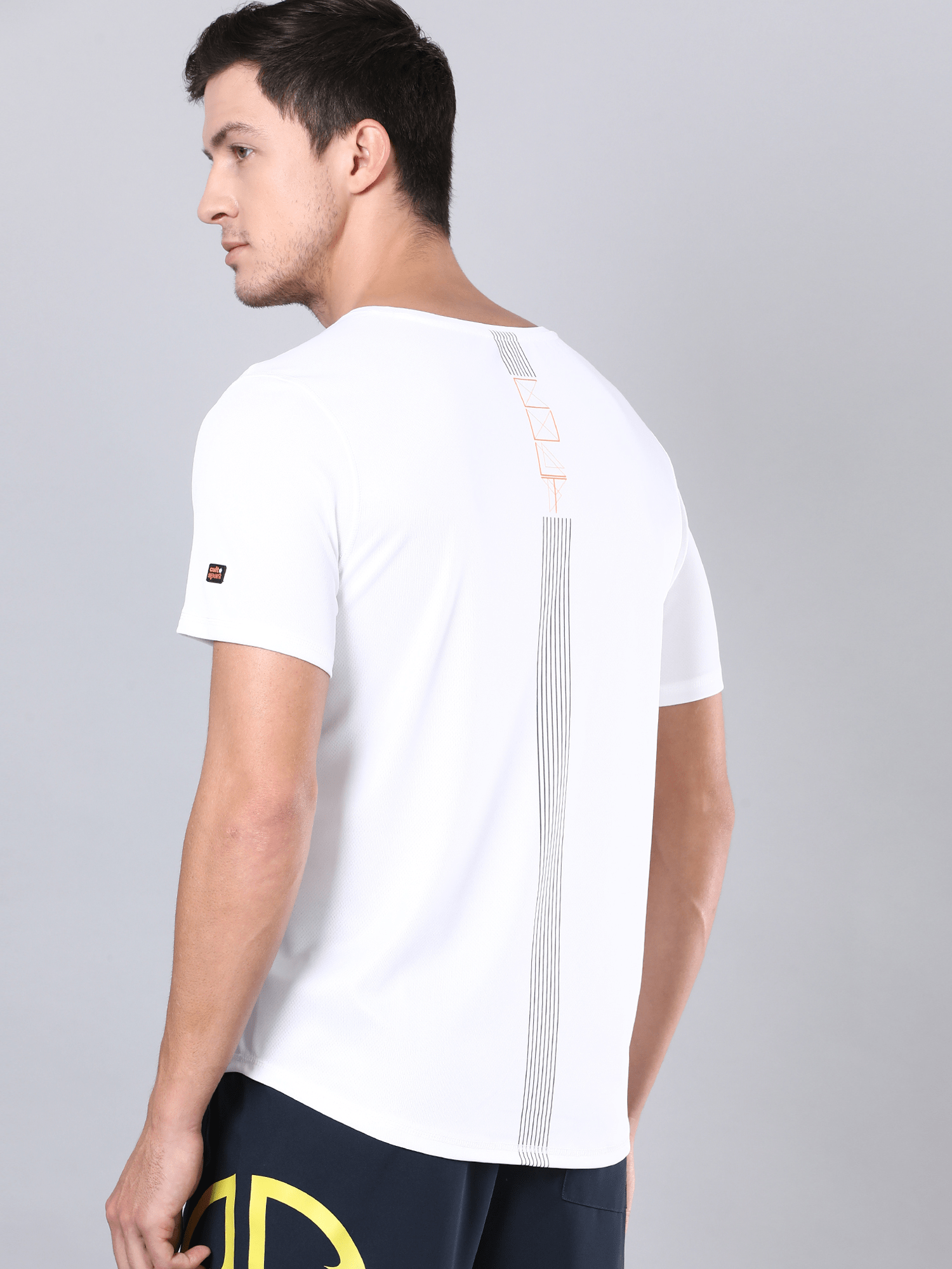 Signature Zoom White Workout Tee