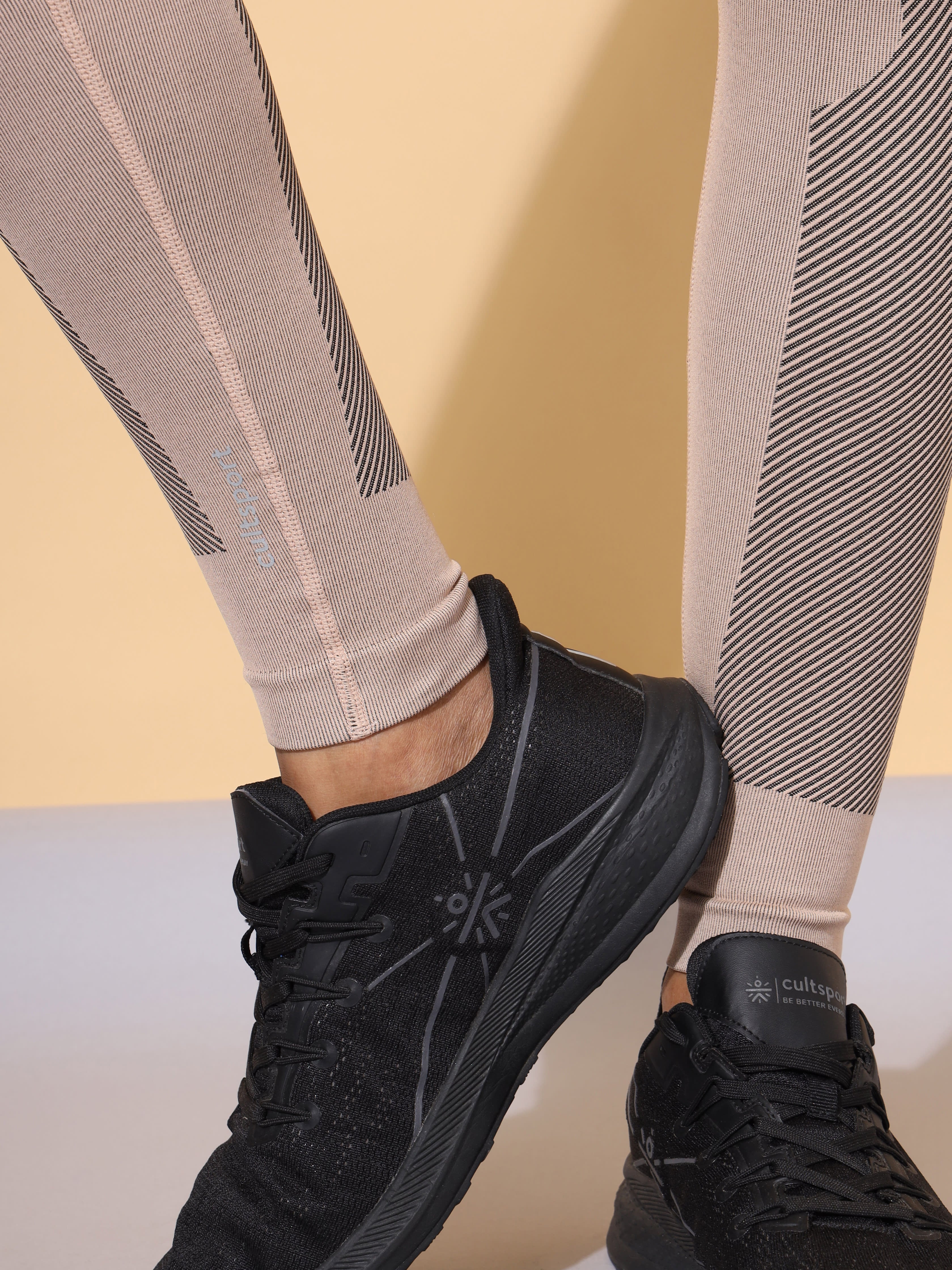 Seamless Dual Tone Tights