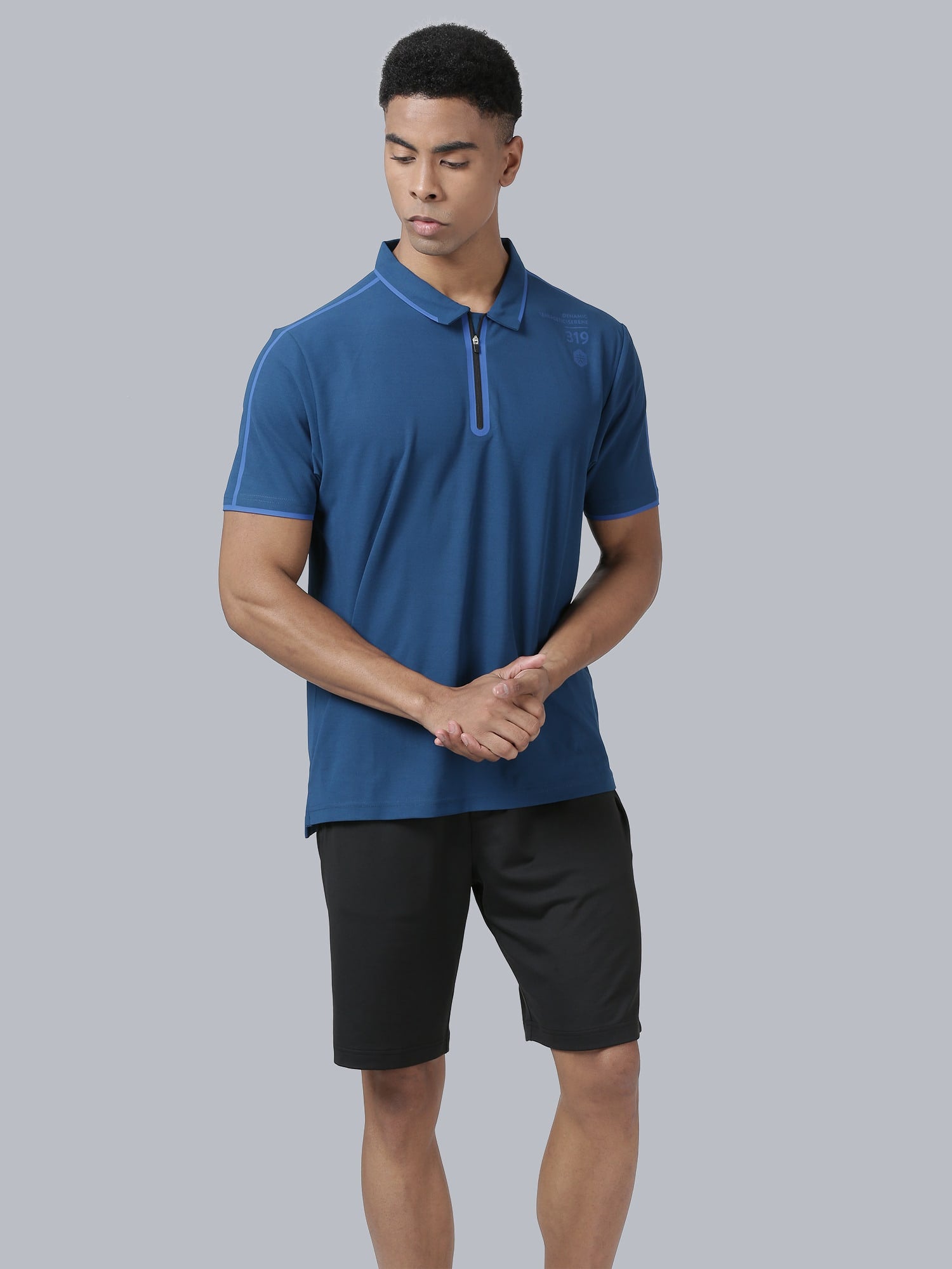 Blakout Sleek Teal Relaxed Polo