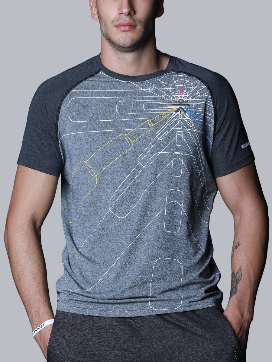 Men Signature Grey Perspective Tee