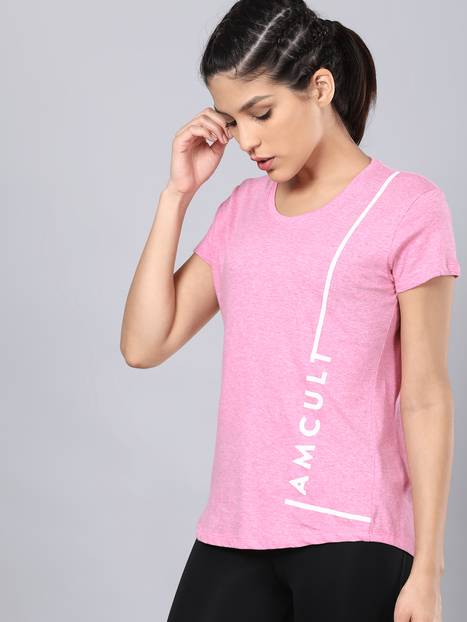 Vital Bolt Pink High Performance Tee