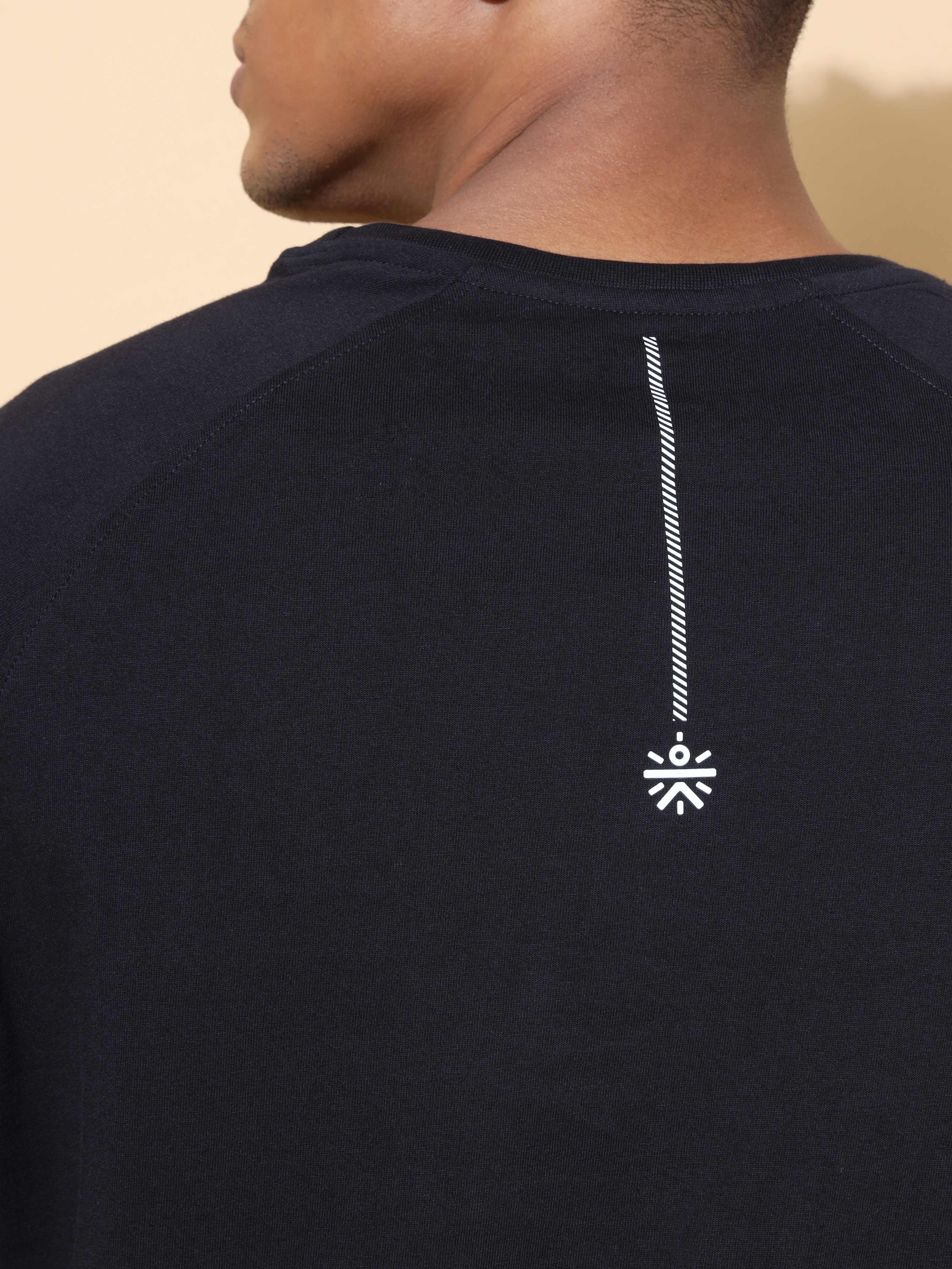 Raglan Sleeve Comfort T-shirt with Graphic