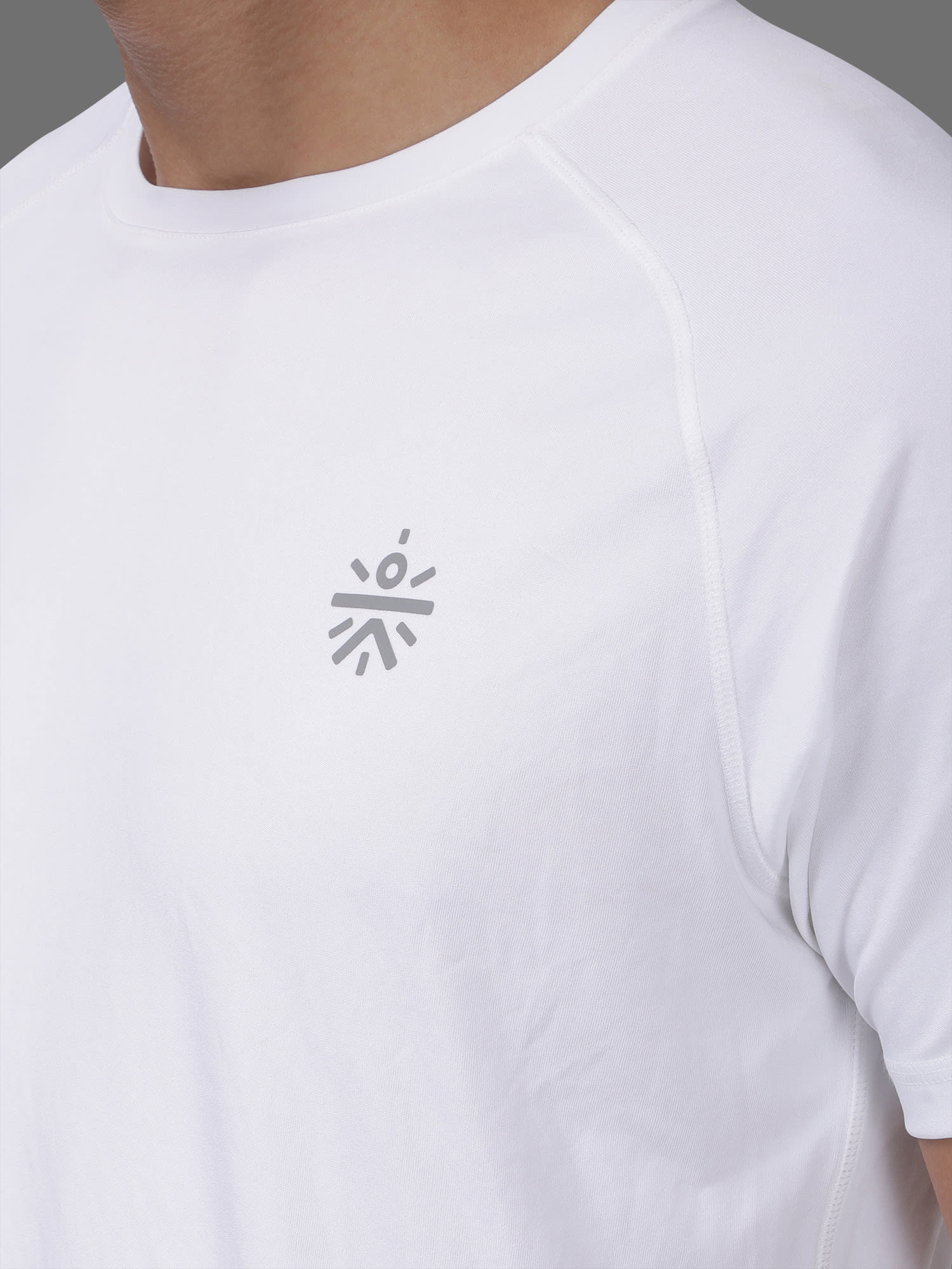 Vital Signature White Running Relaxed Tee