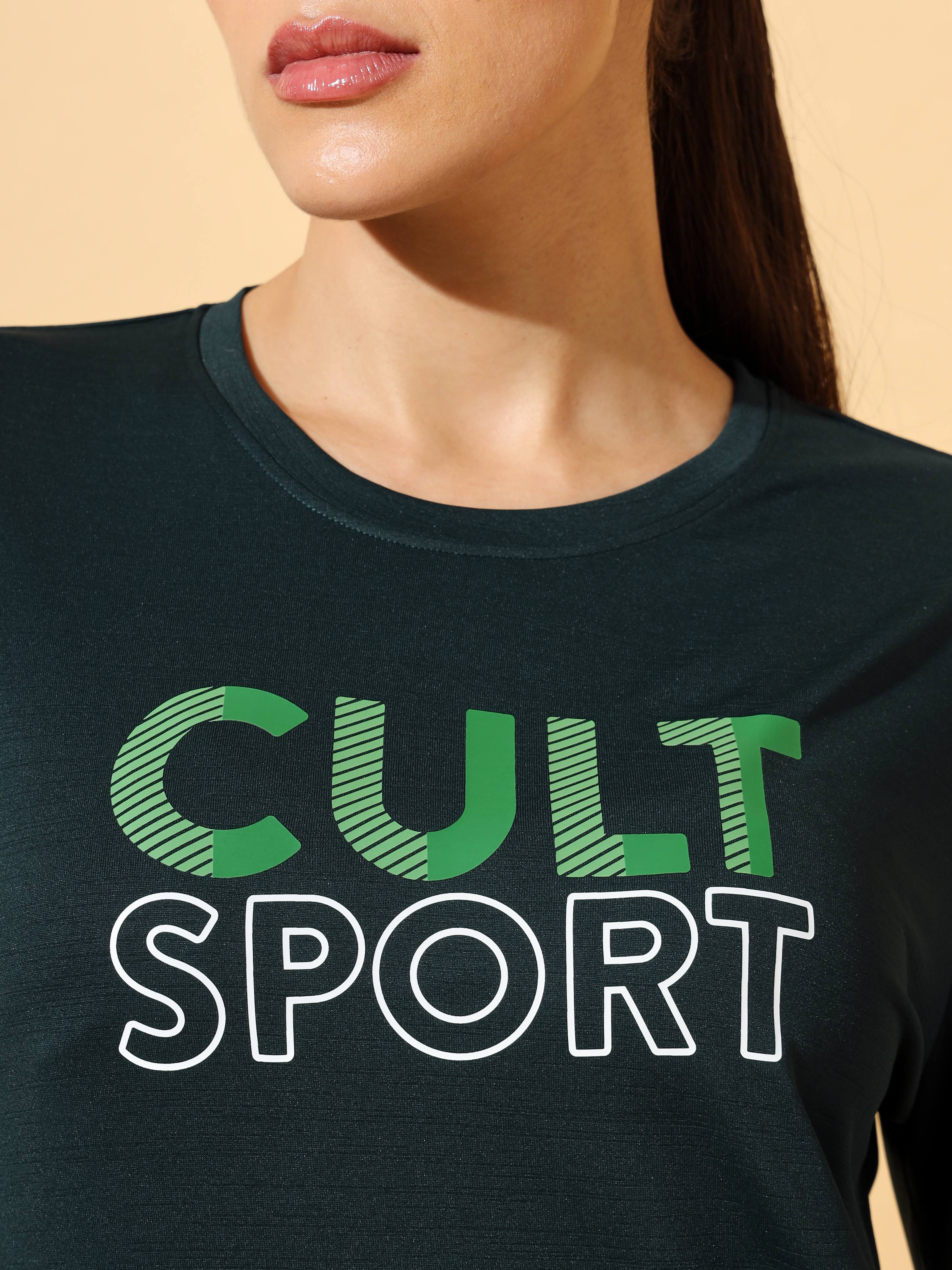 Graphic Print Performance T-shirt