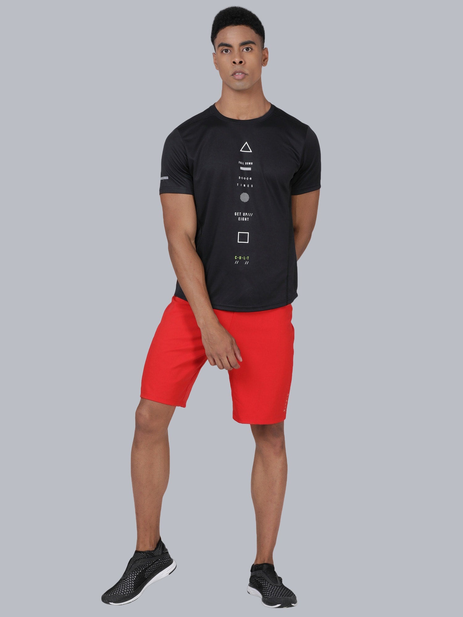 Code Push Black Gym Tee