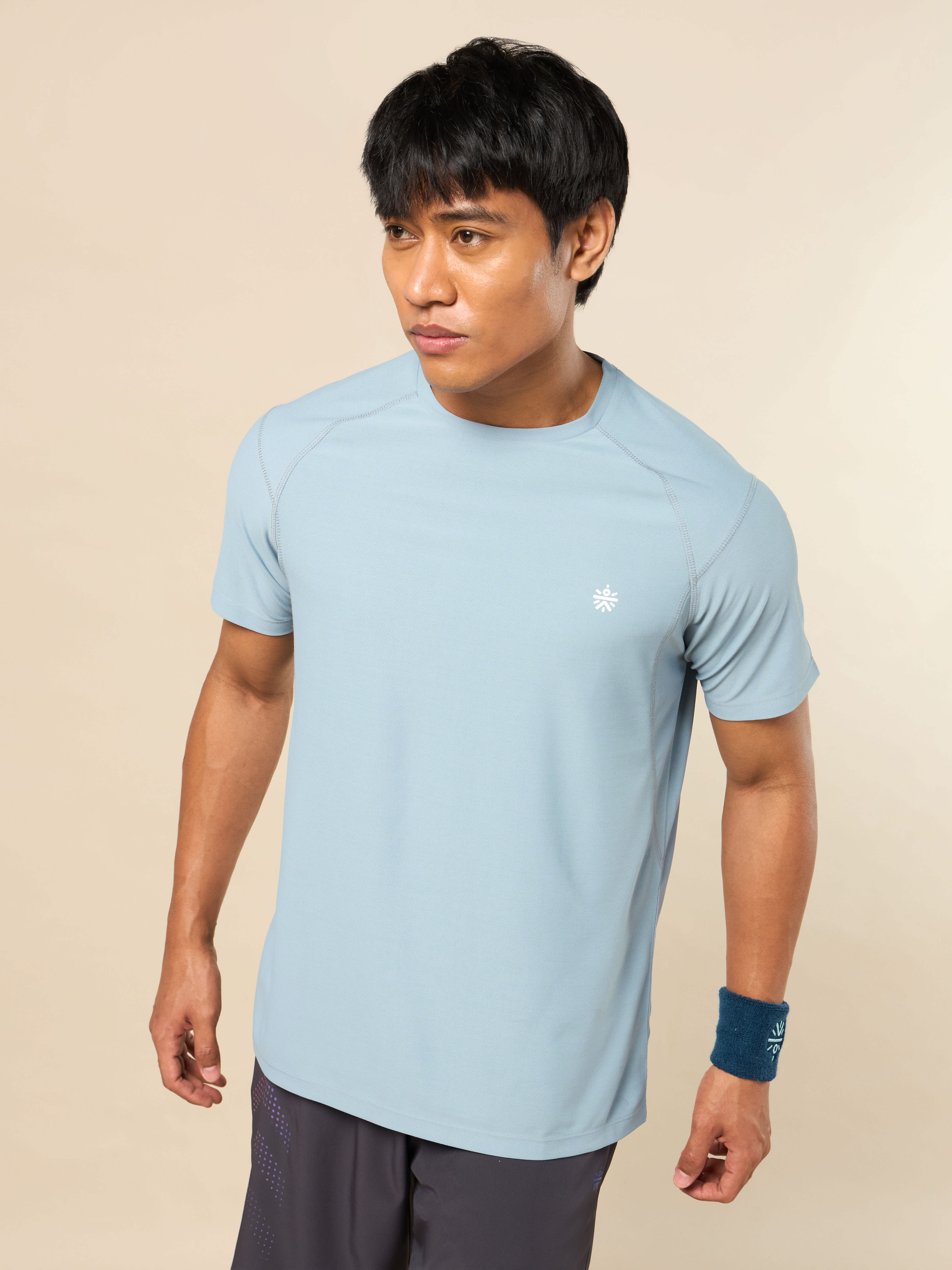 All Day Active Grey Training Tee