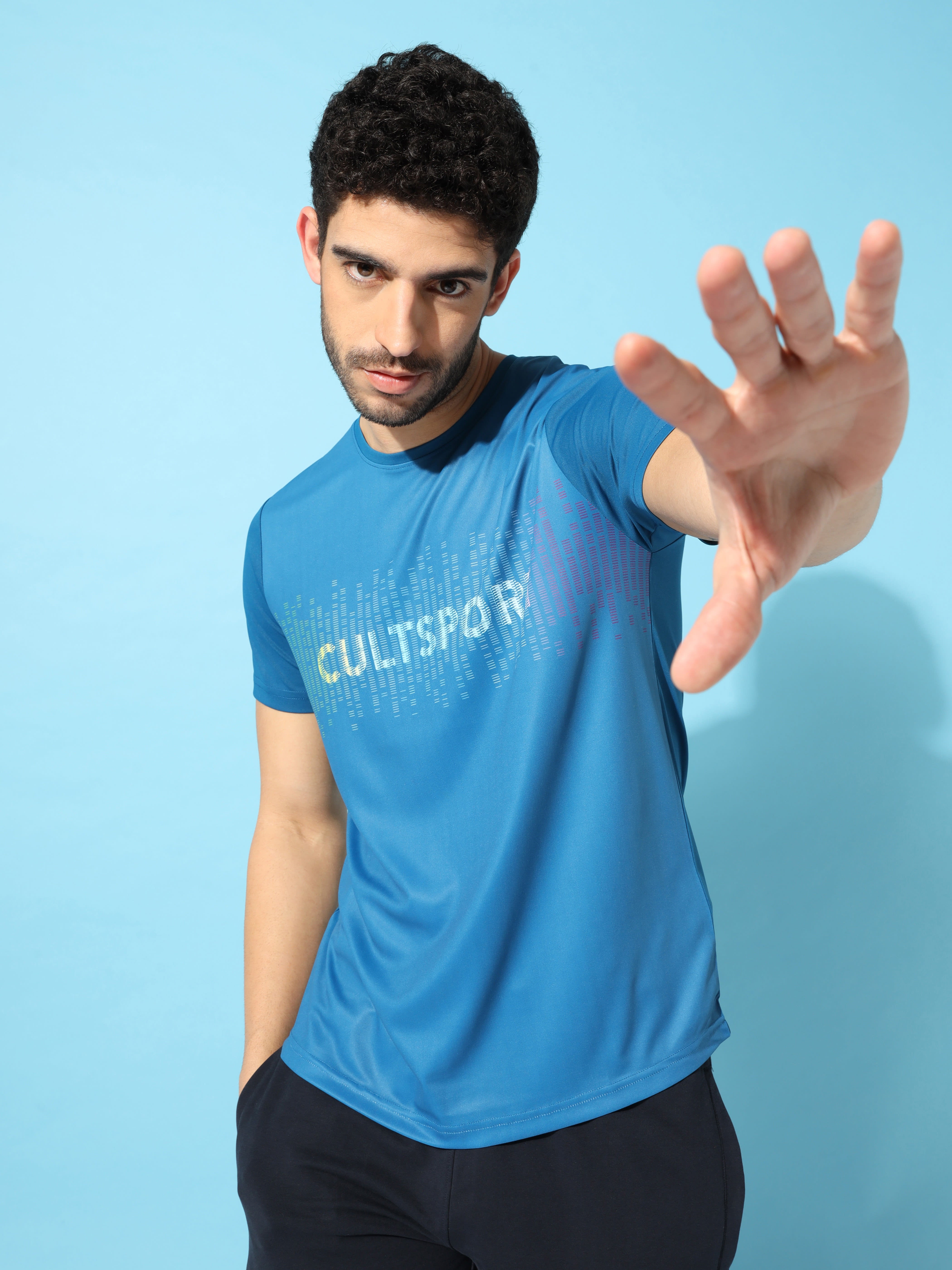 Pixel Graphic Print T-shirt