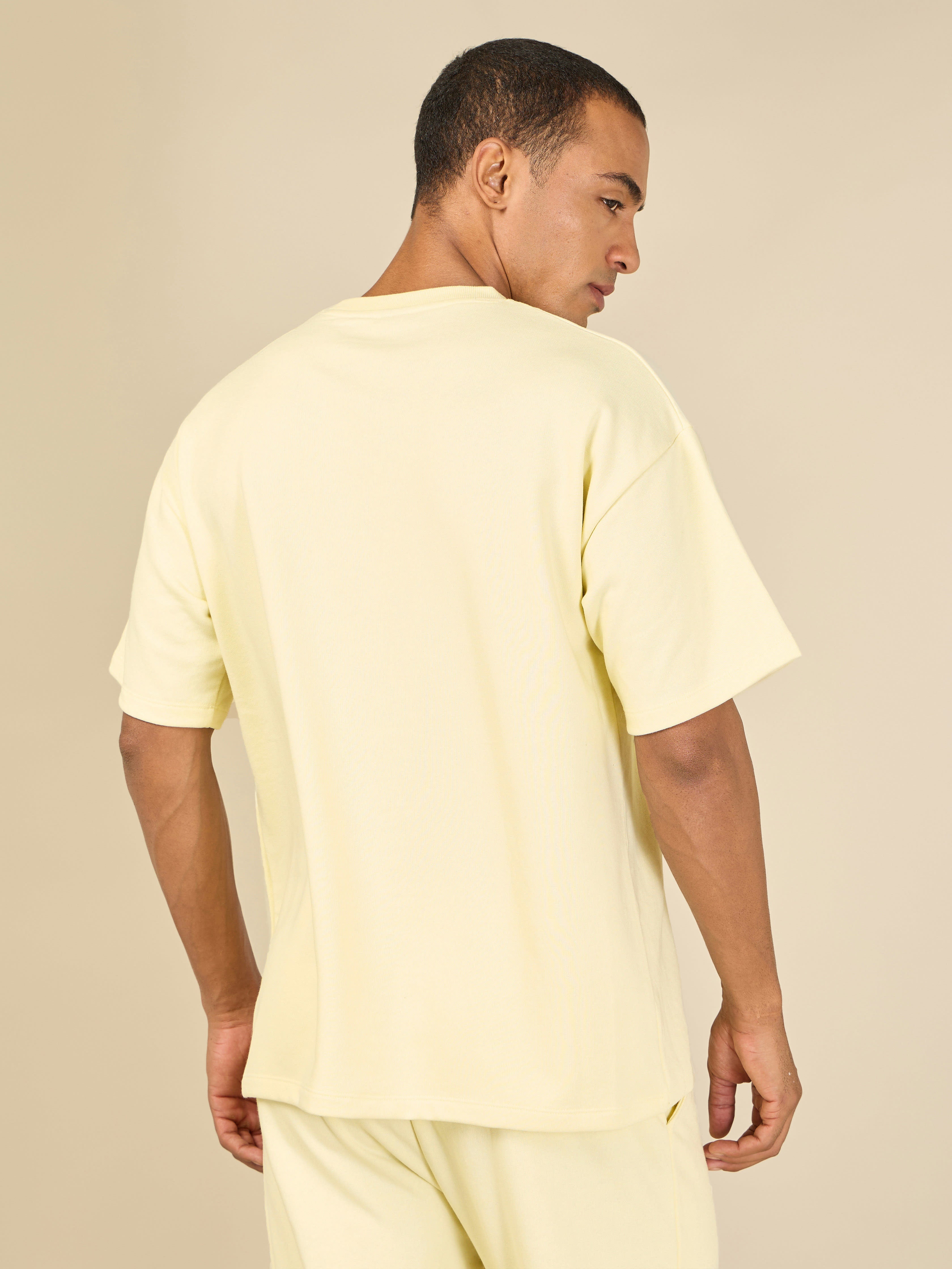 Cult Athletic Club Men Beige T-shirt