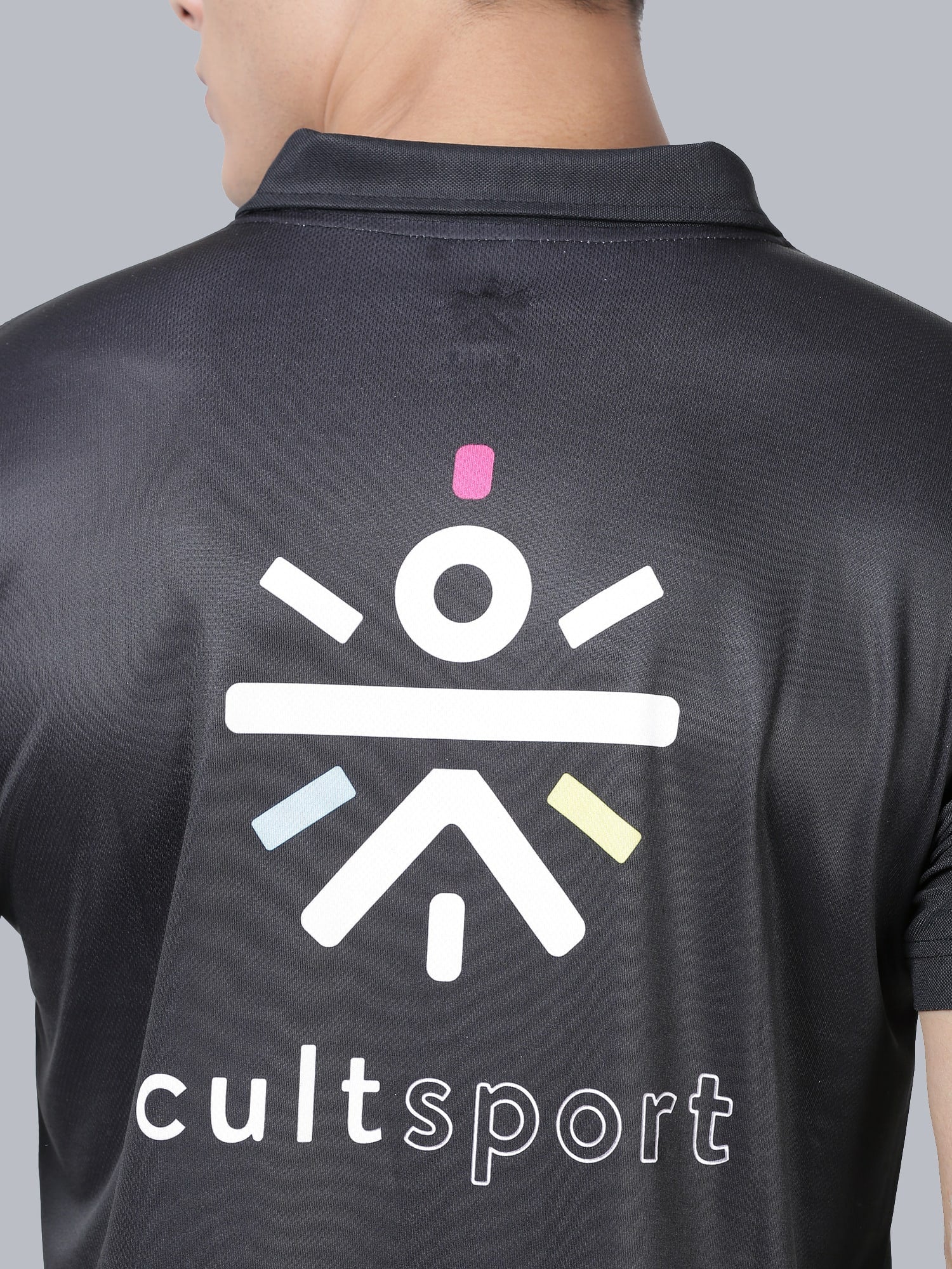 Everyday Athlete Polo T-shirt - Black