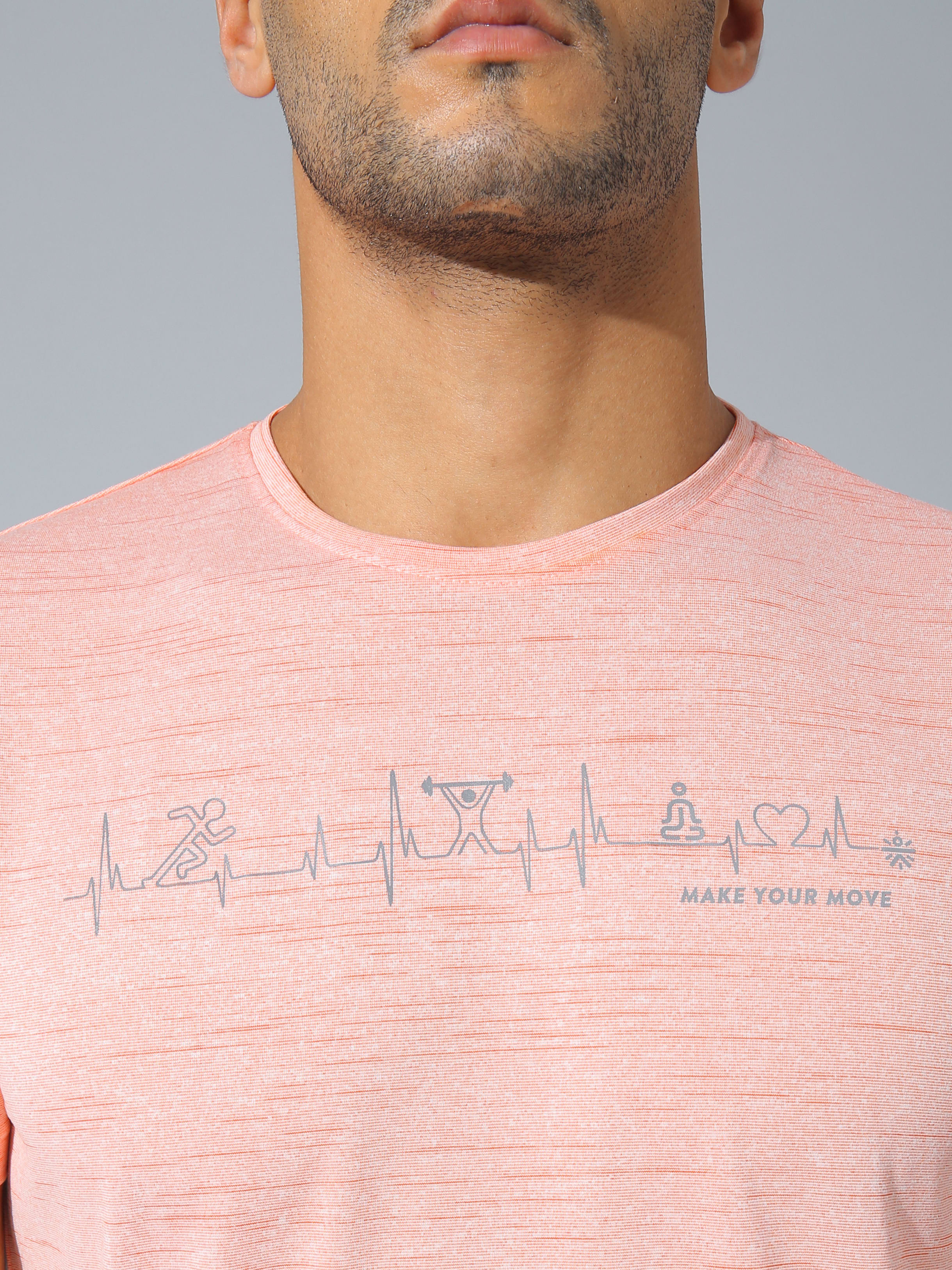 Graphic Print Workout T-shirt