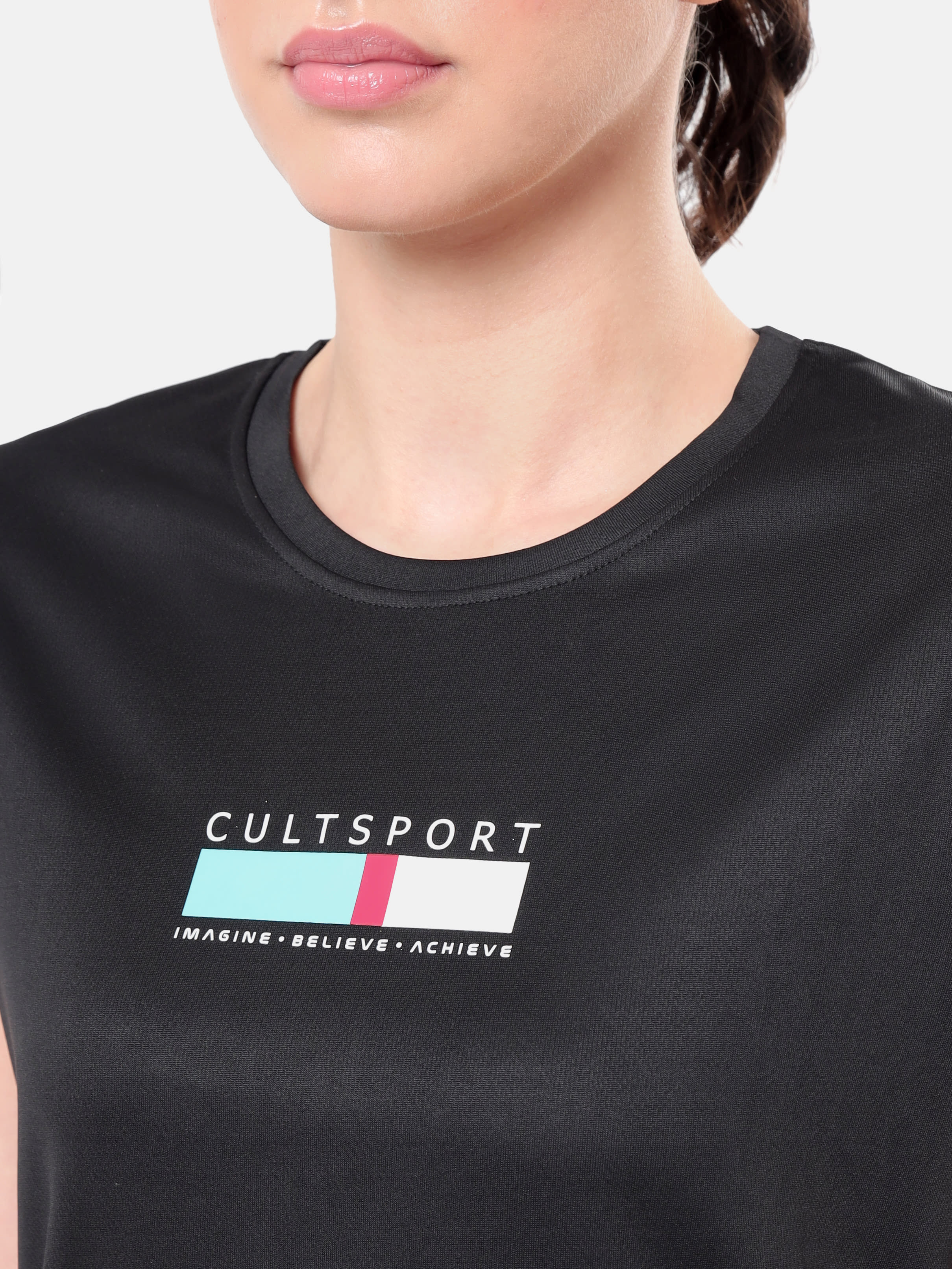 Solid Performance Tshirt with Graphic Pack of 2