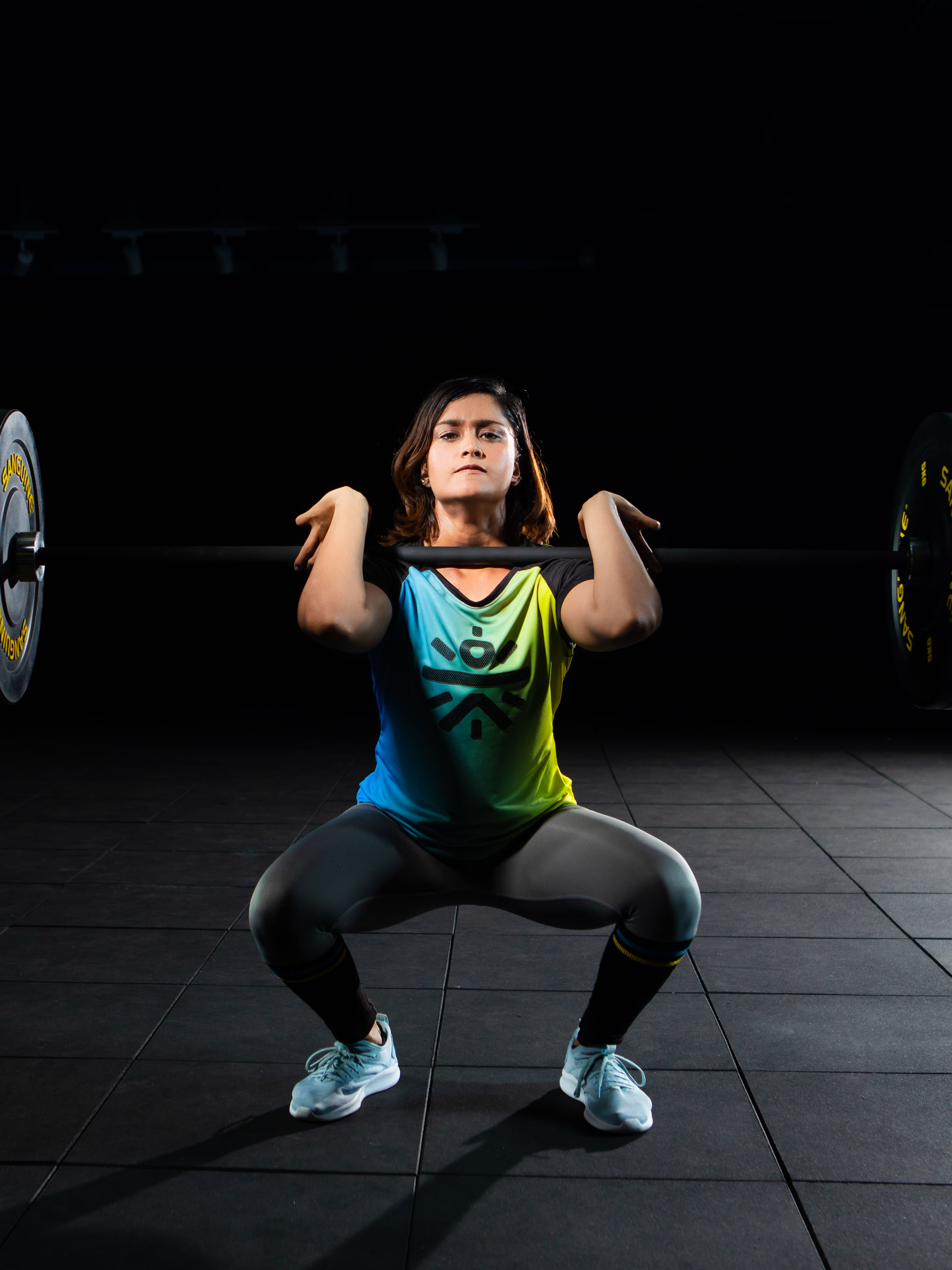 Women Signature Blue Ombre Tee