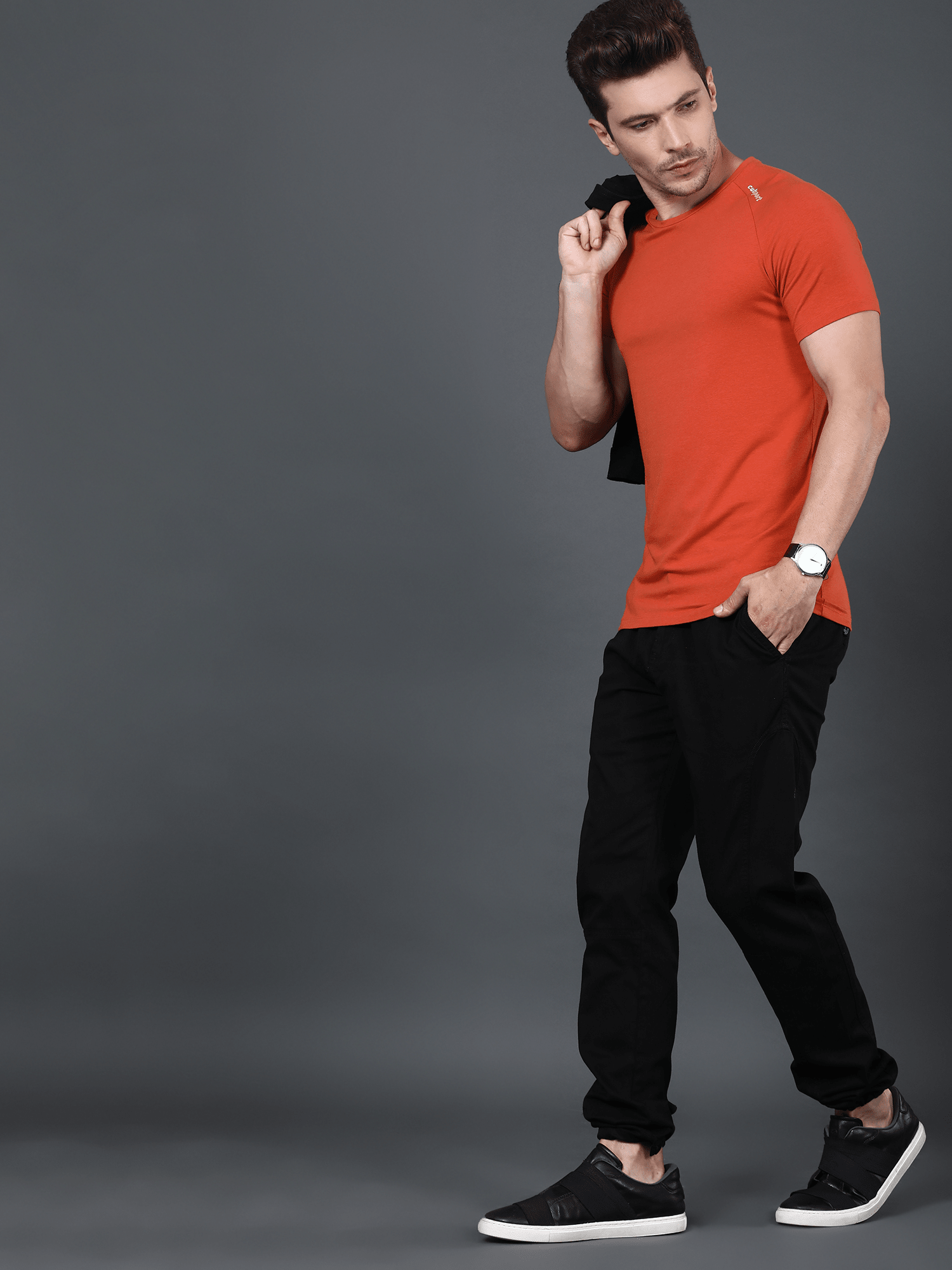 Bamboo Class Orange Casual Tee