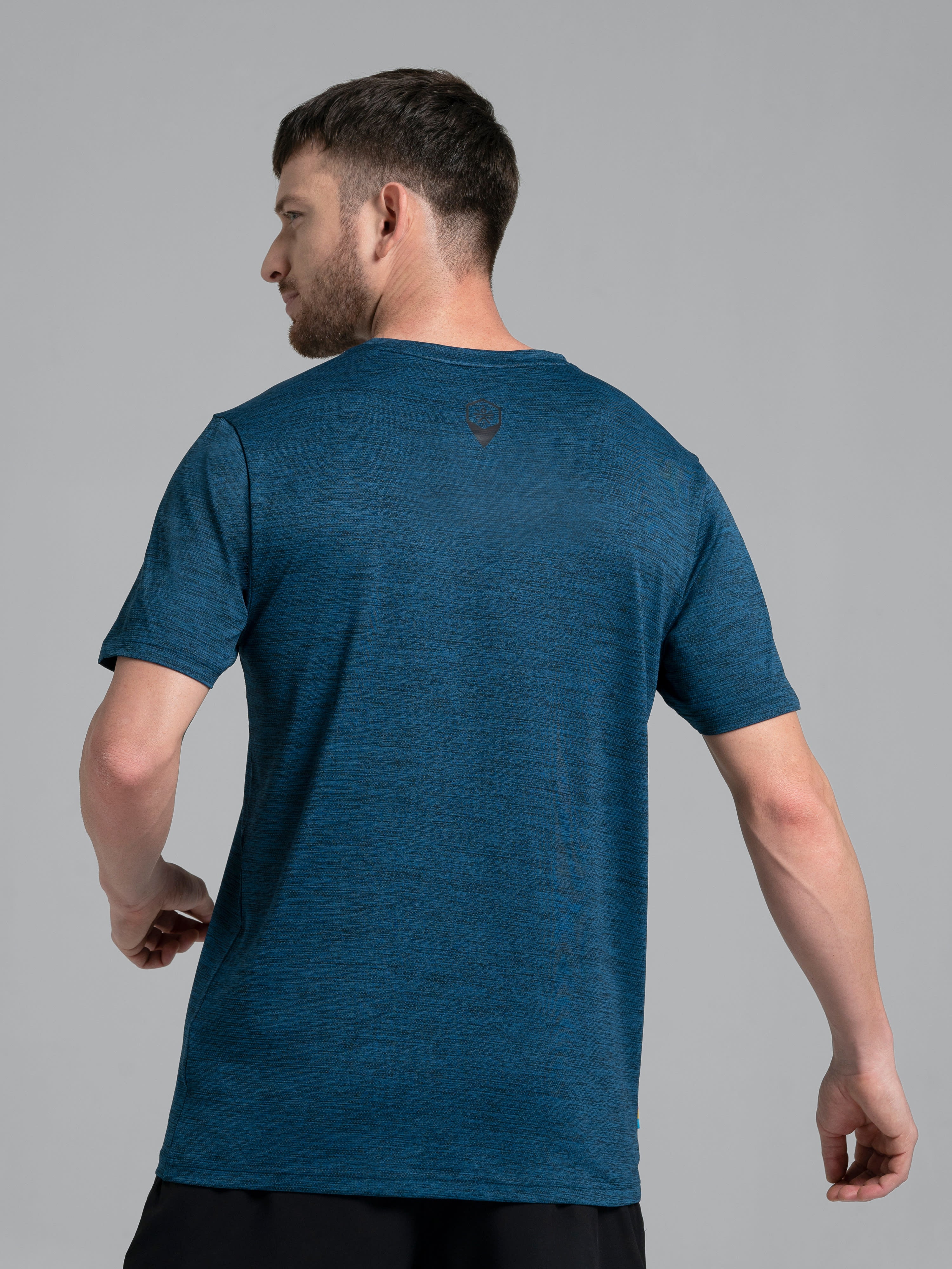 FAB Men's Solid Workout T-shirt