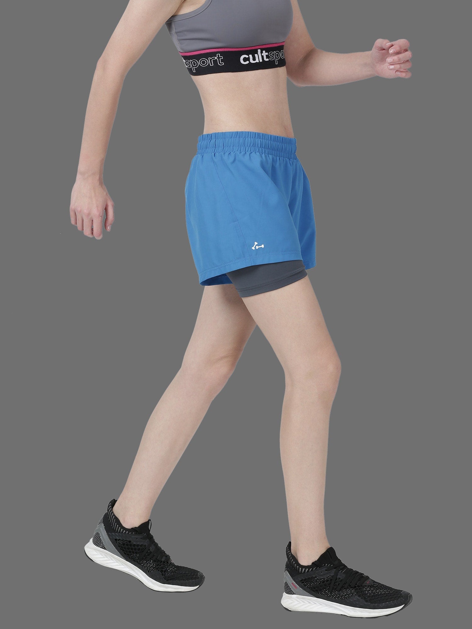 Vital Finish Blue Gym Shorts