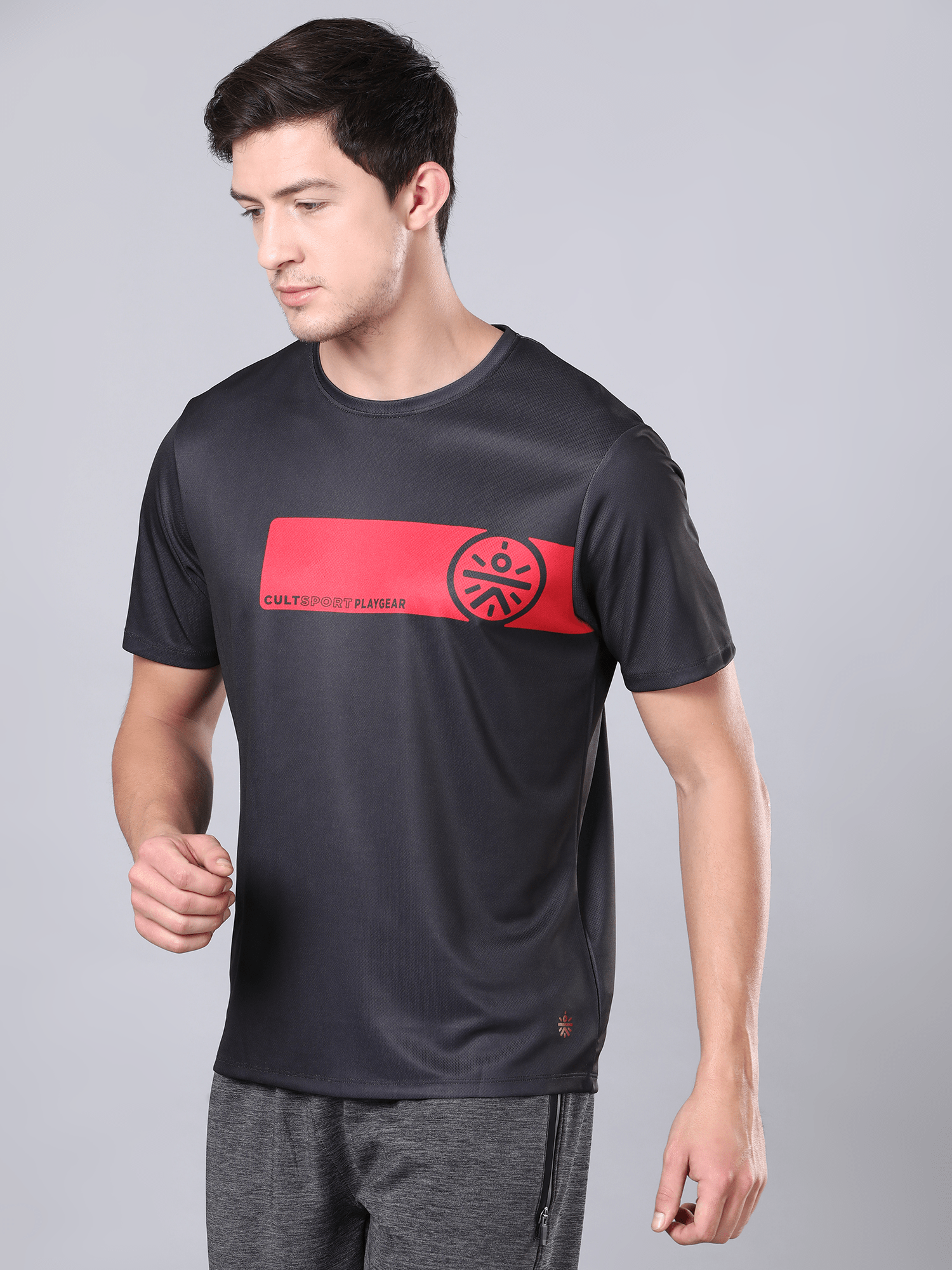 Dugout Tile Black Workout  Tee