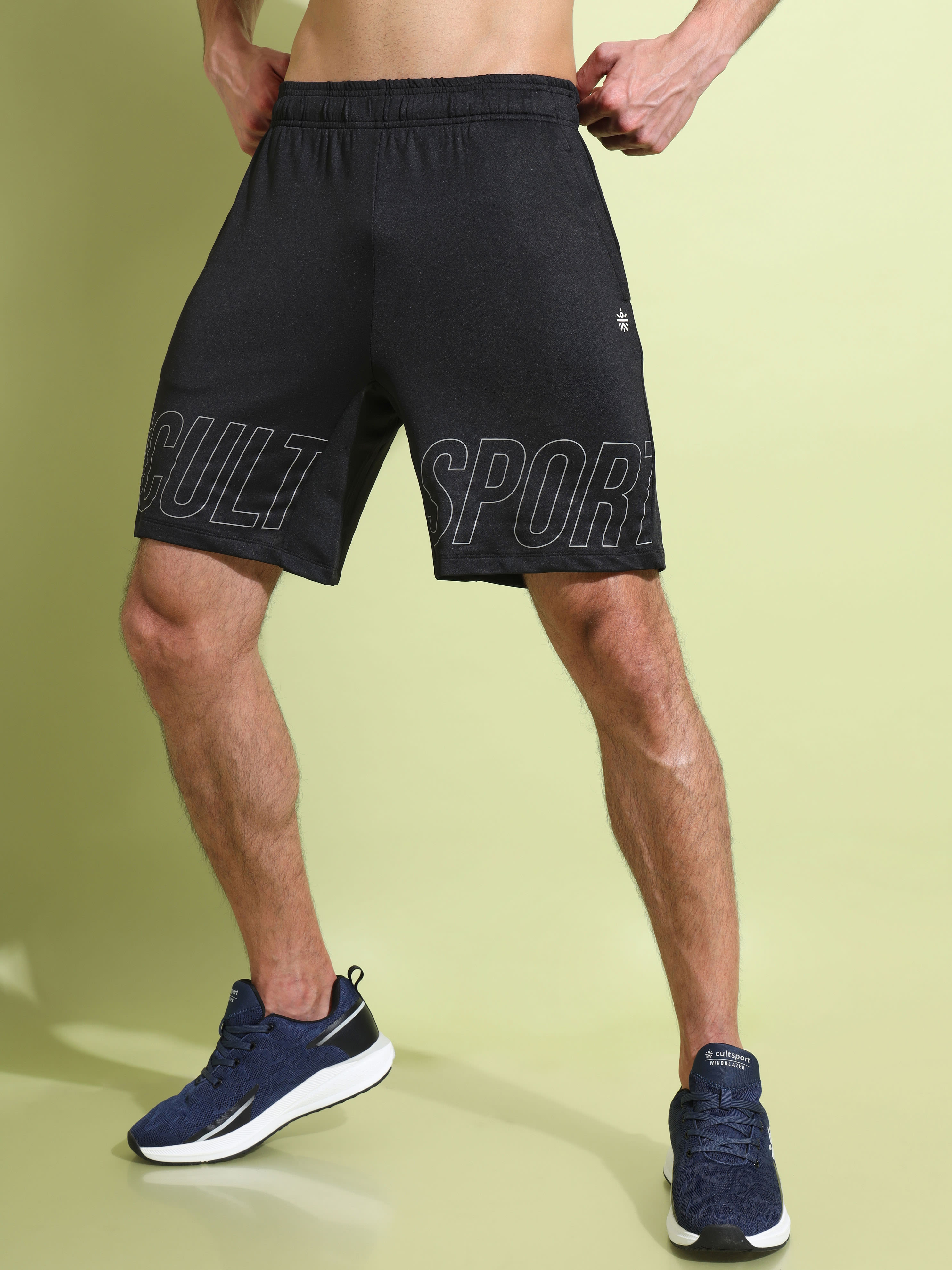 Active Shorts with Placement Graphic
