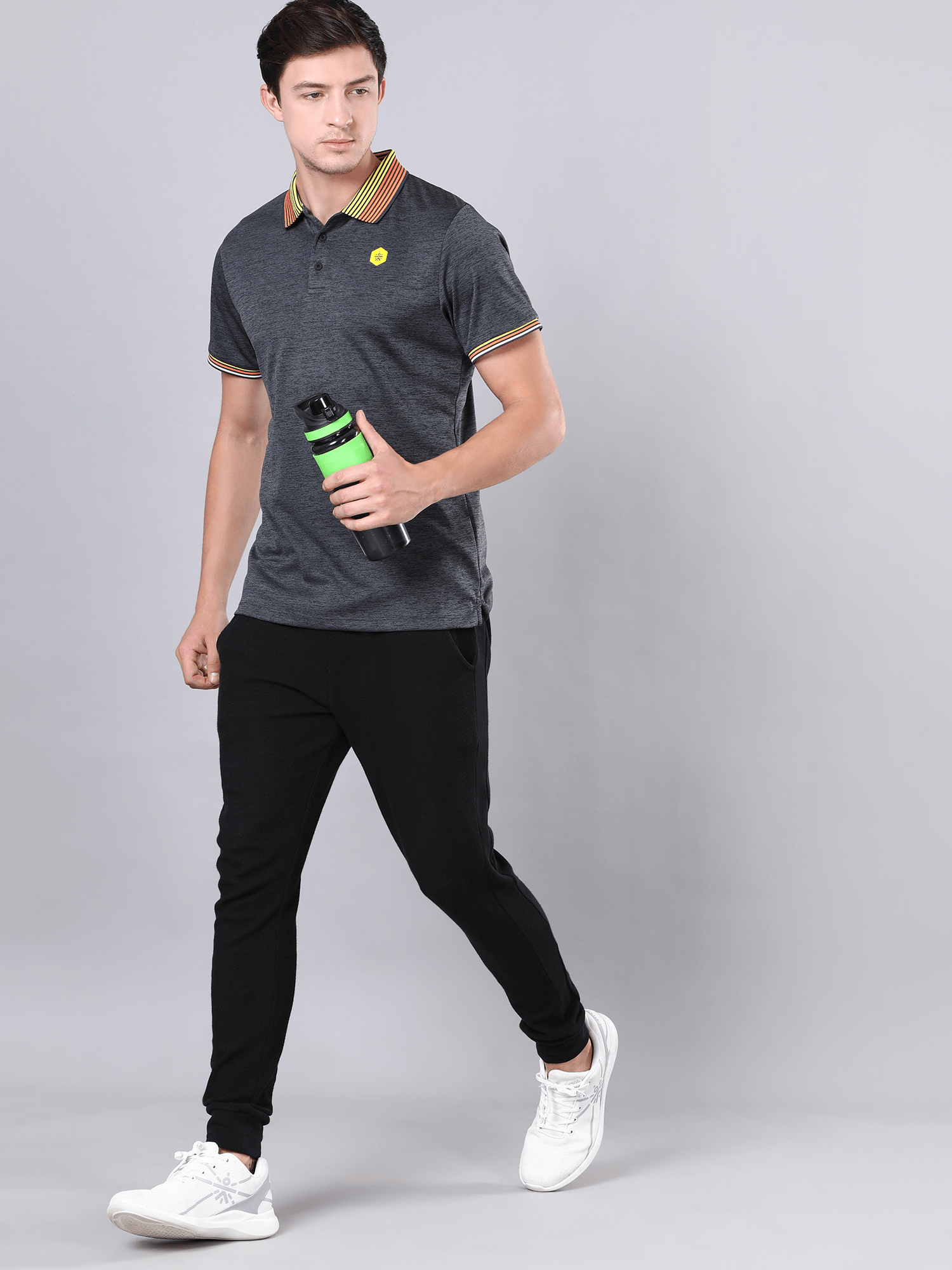 Signature Tri color Anthra Polo