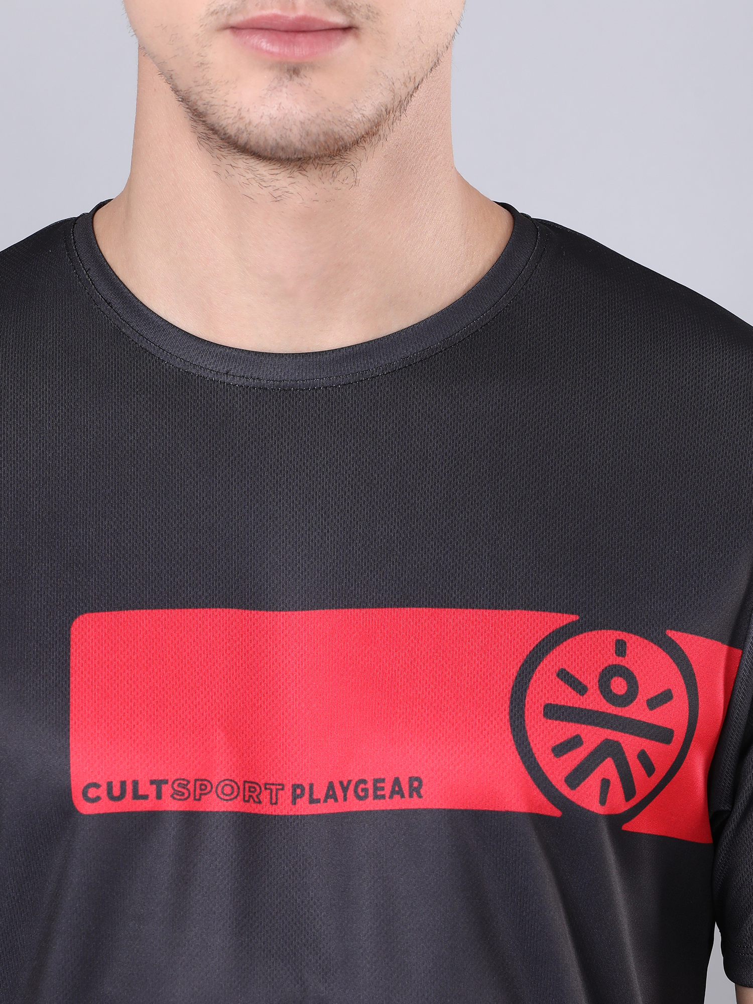 Dugout Tile Black Workout  Tee