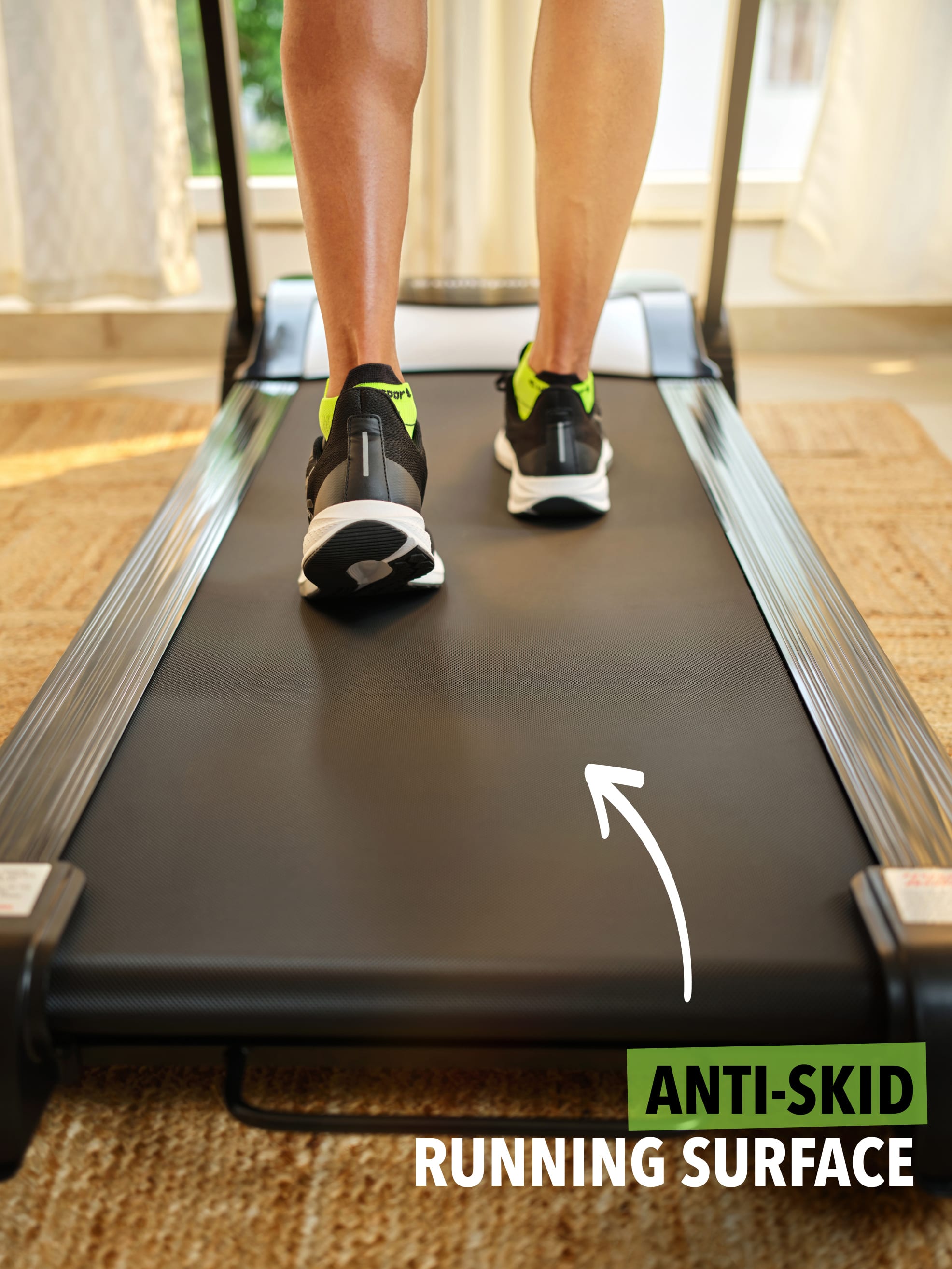 Smartrun C2 4 HP Peak Treadmill with 15-level Auto-Incline | Max Weight-120kg | Max Speed-16kmph (with 6 Months Extended Warranty)