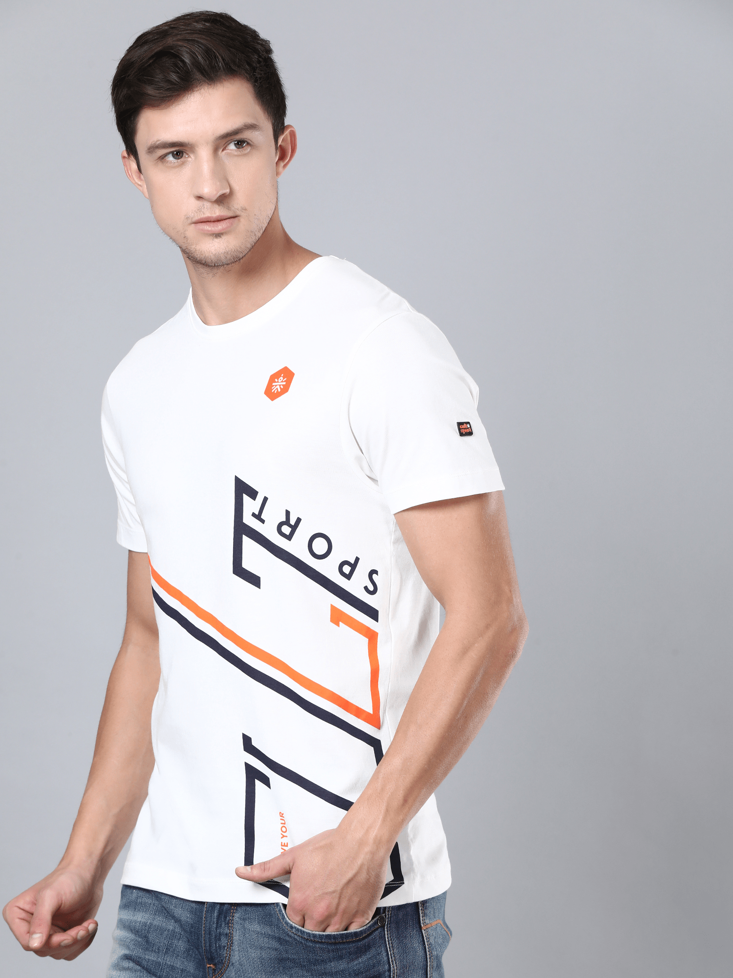 Everyday Iconic White Casual Tee