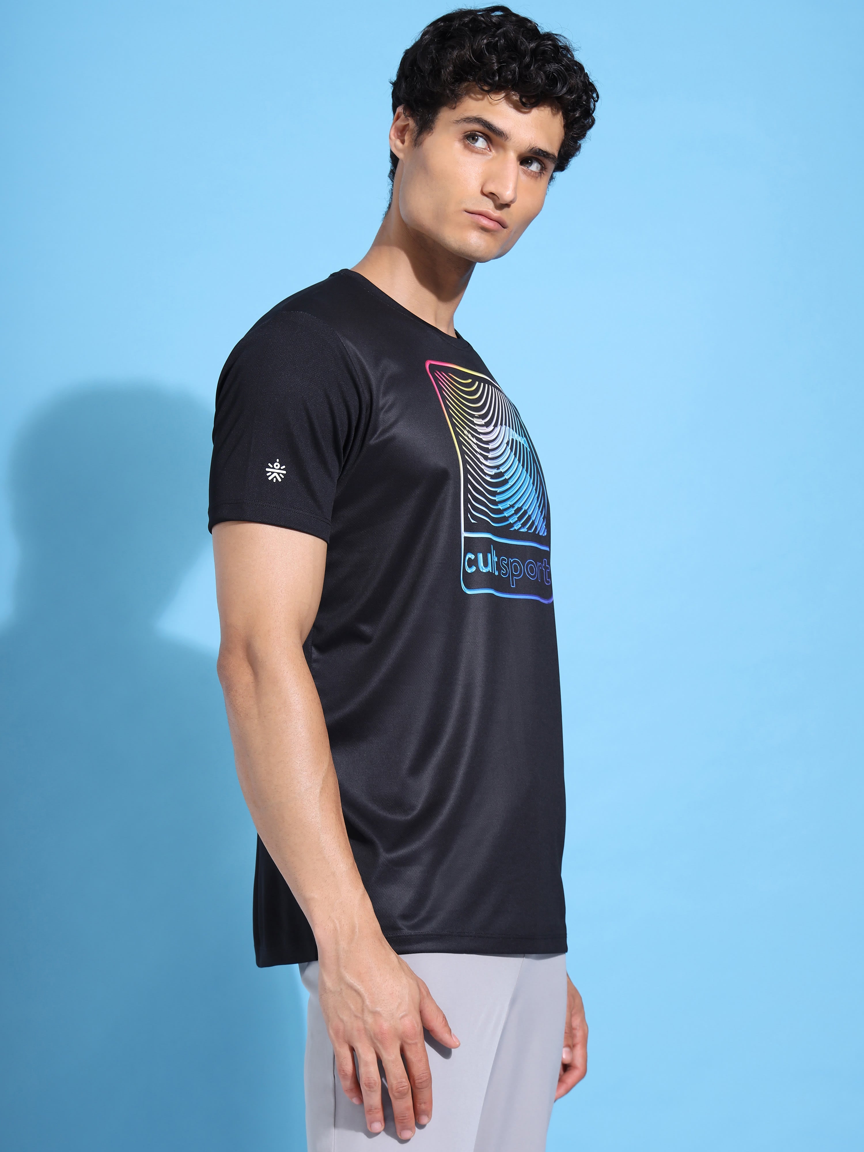 Graphic Print Running T-shirt