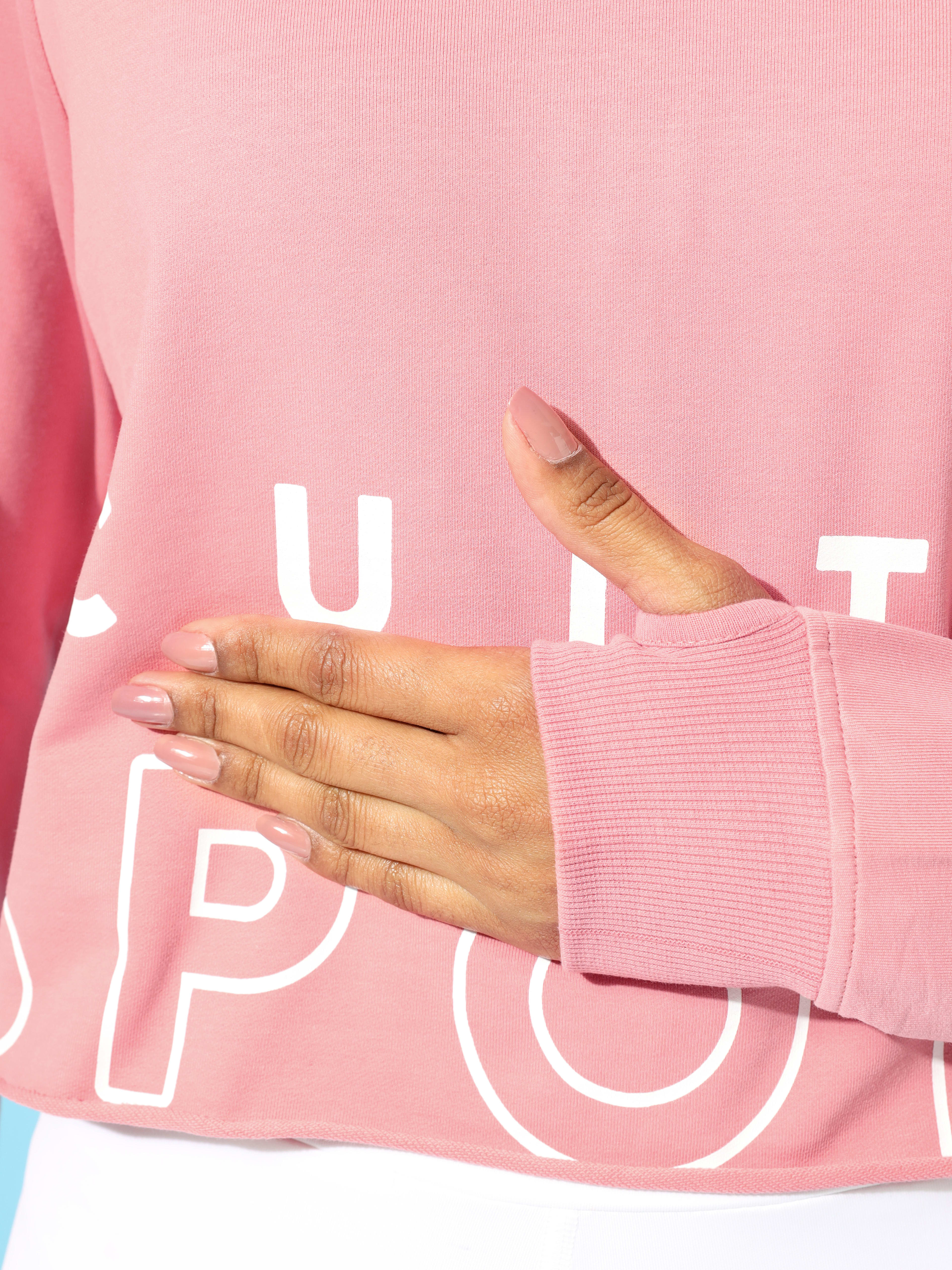 LAYR Crop Sweatshirt