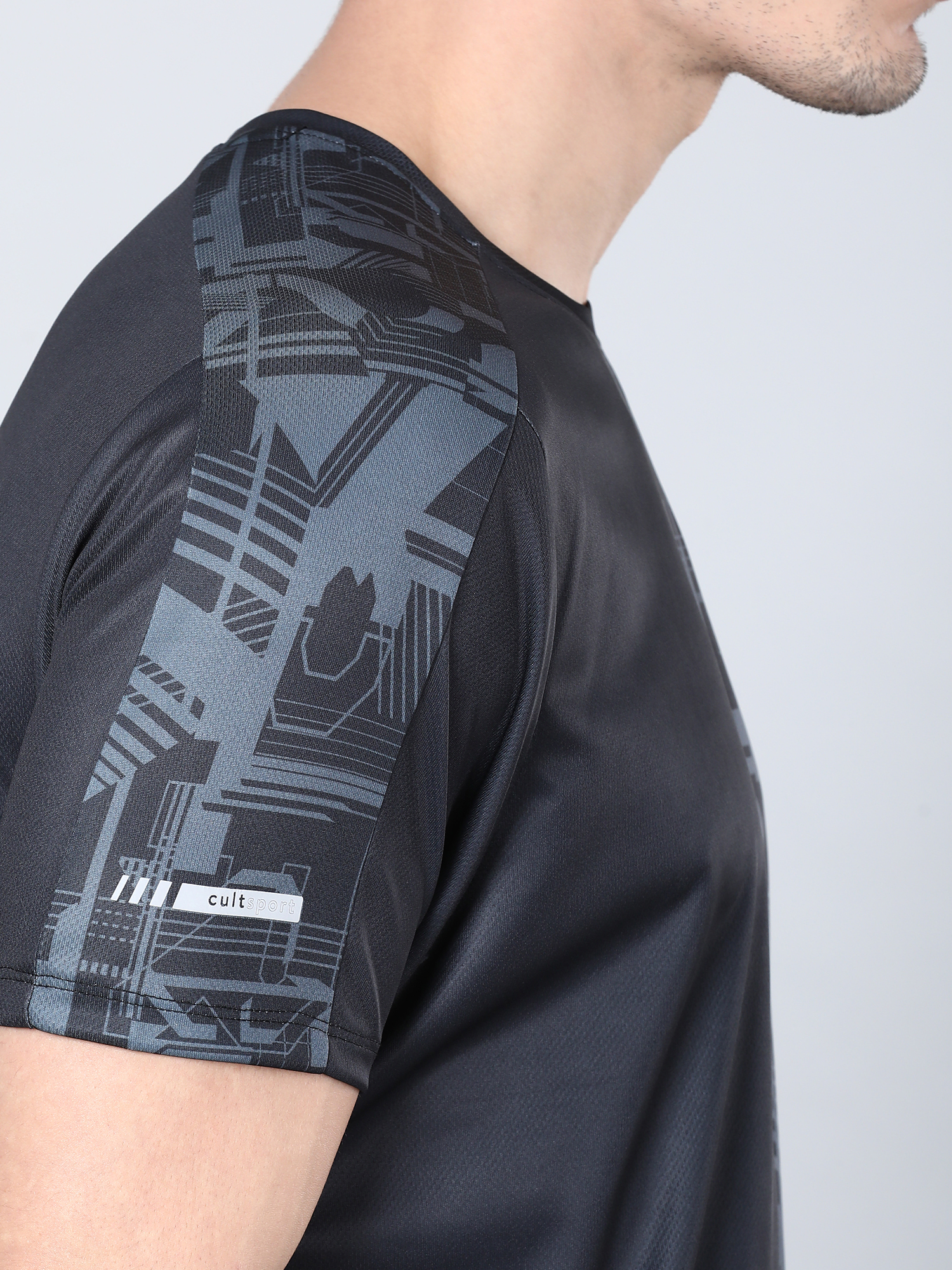 Dugout 2-face Black Gym Tee