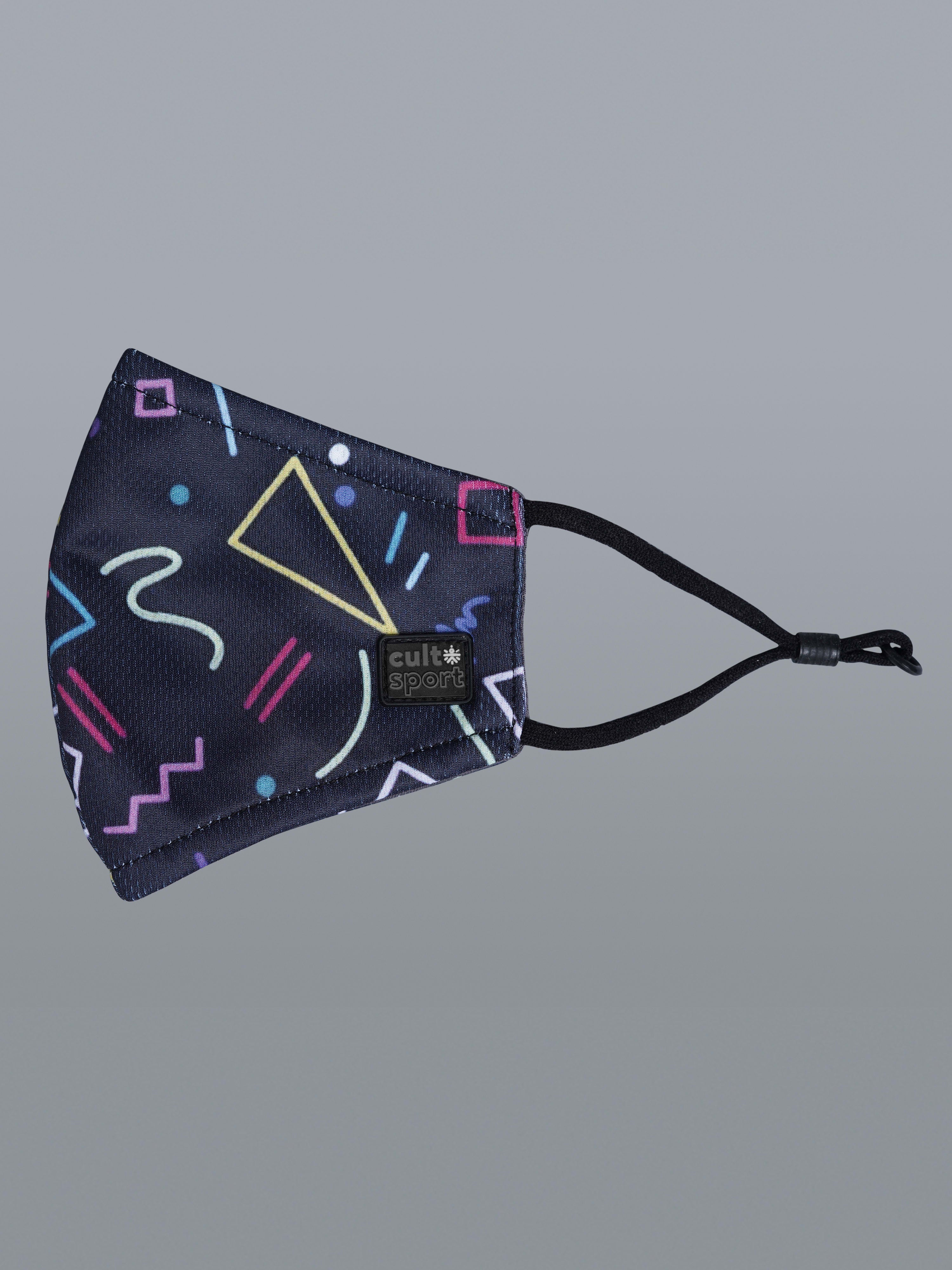 Multicolor Kid's Face Mask- Pack of 3