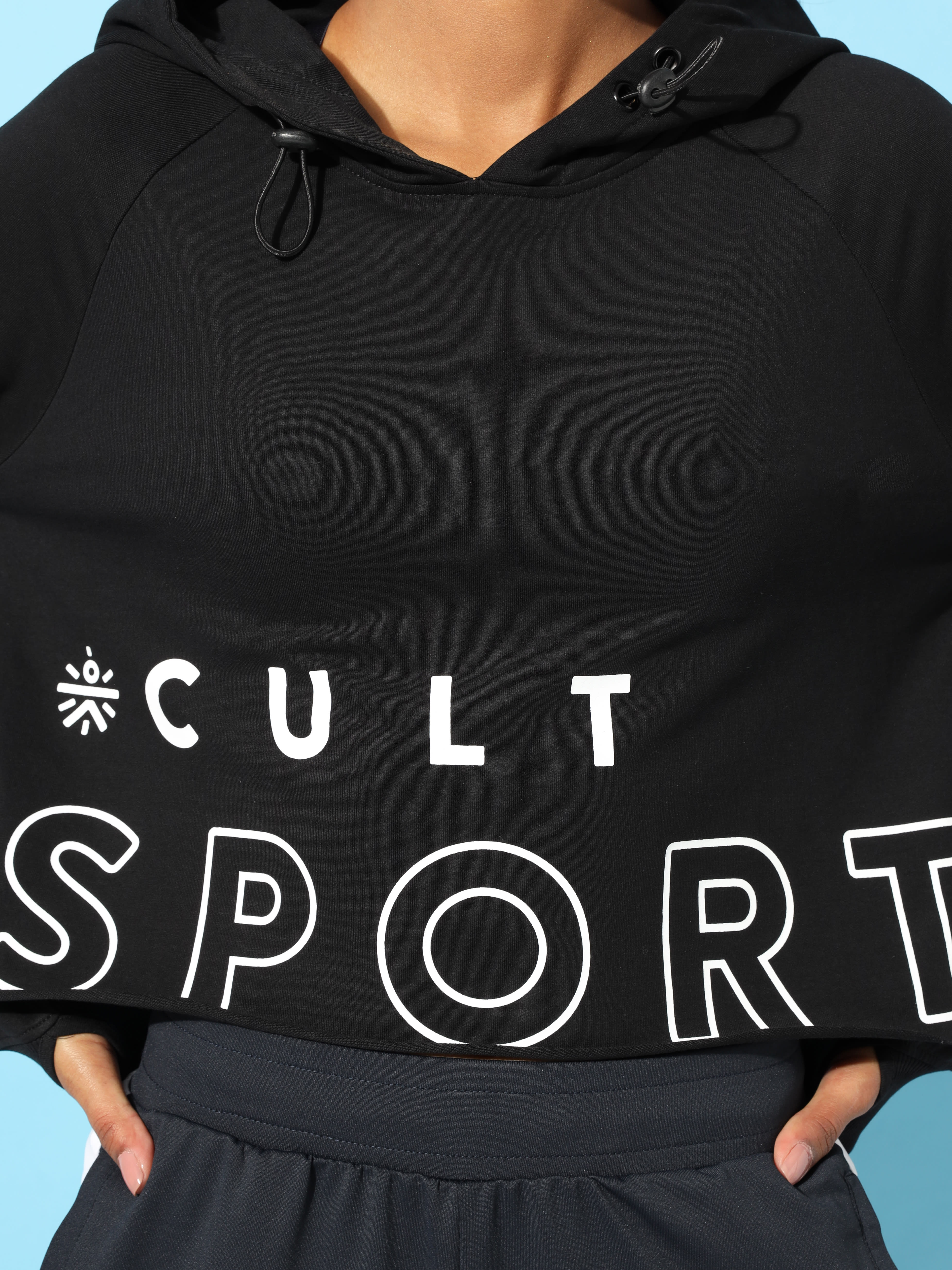 LAYR Crop Sweatshirt