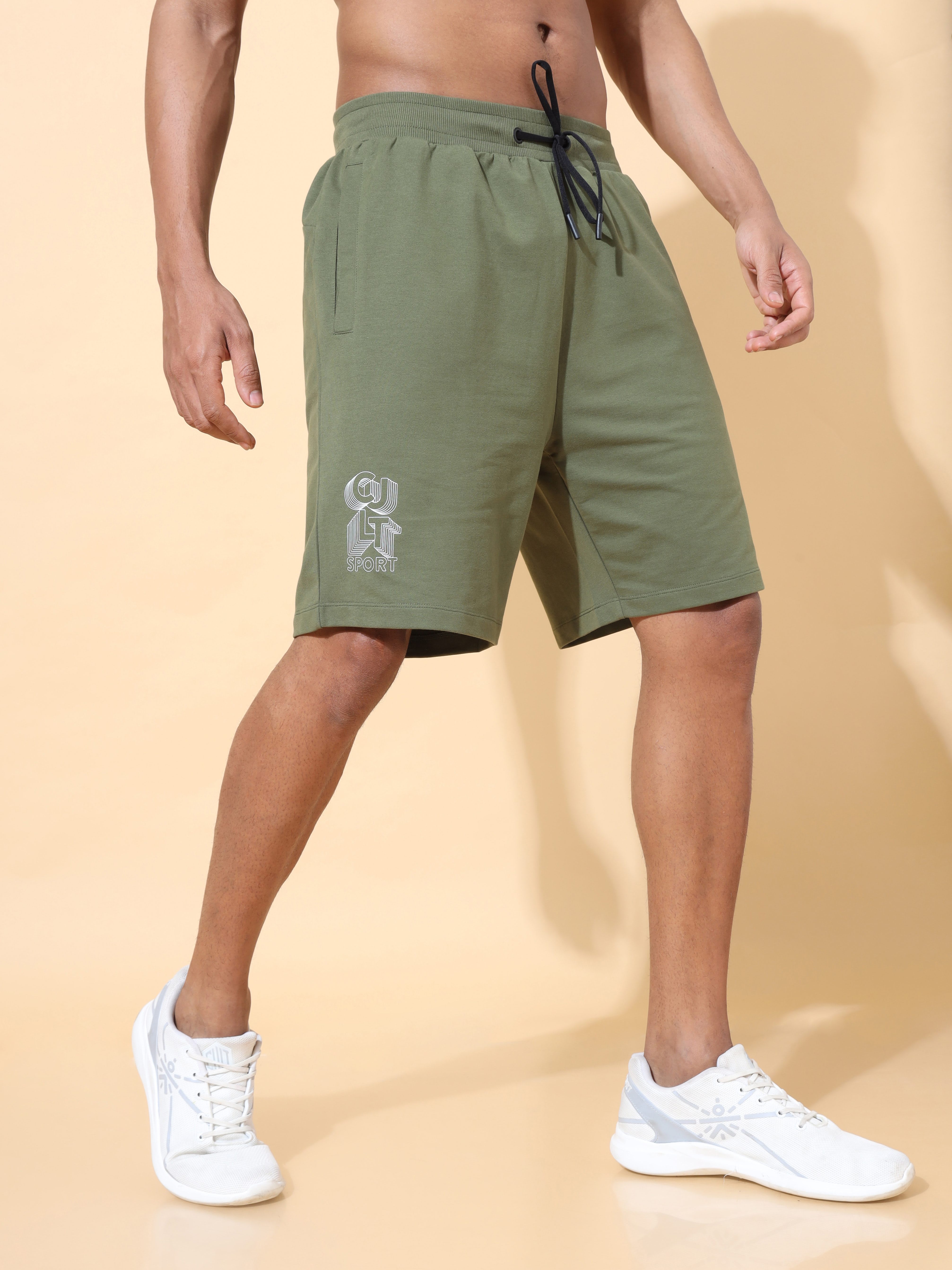 Comfort Shorts with Side Graphic