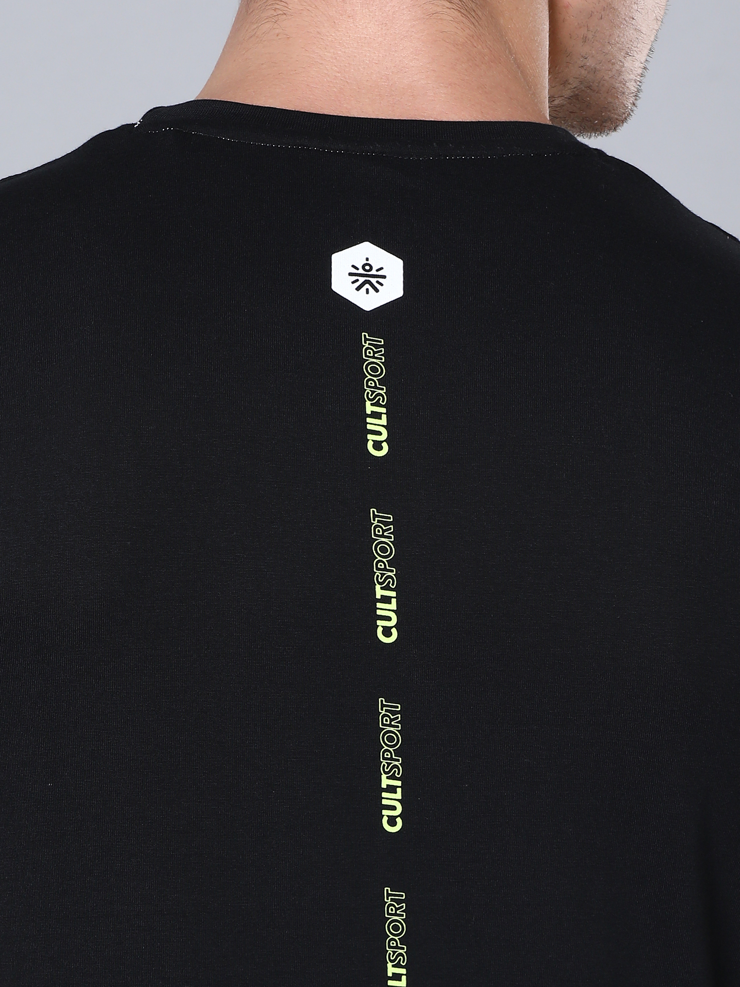 Everydays Mark Black Cotton Tee