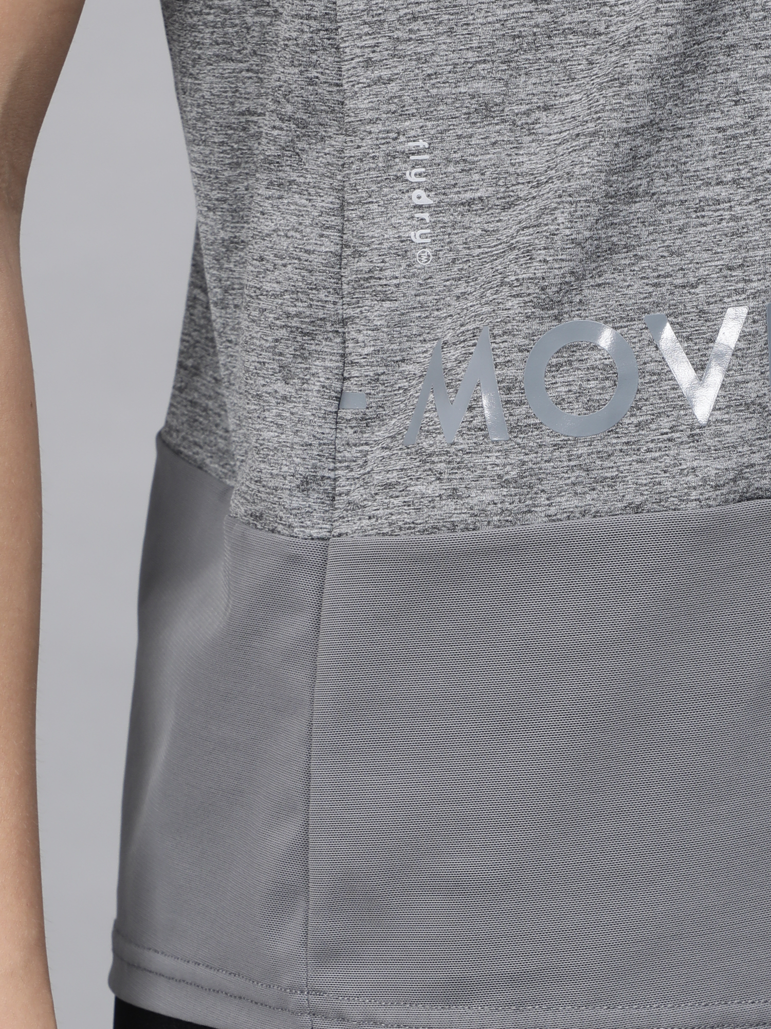 Knockout Mesh Panel Tank Top