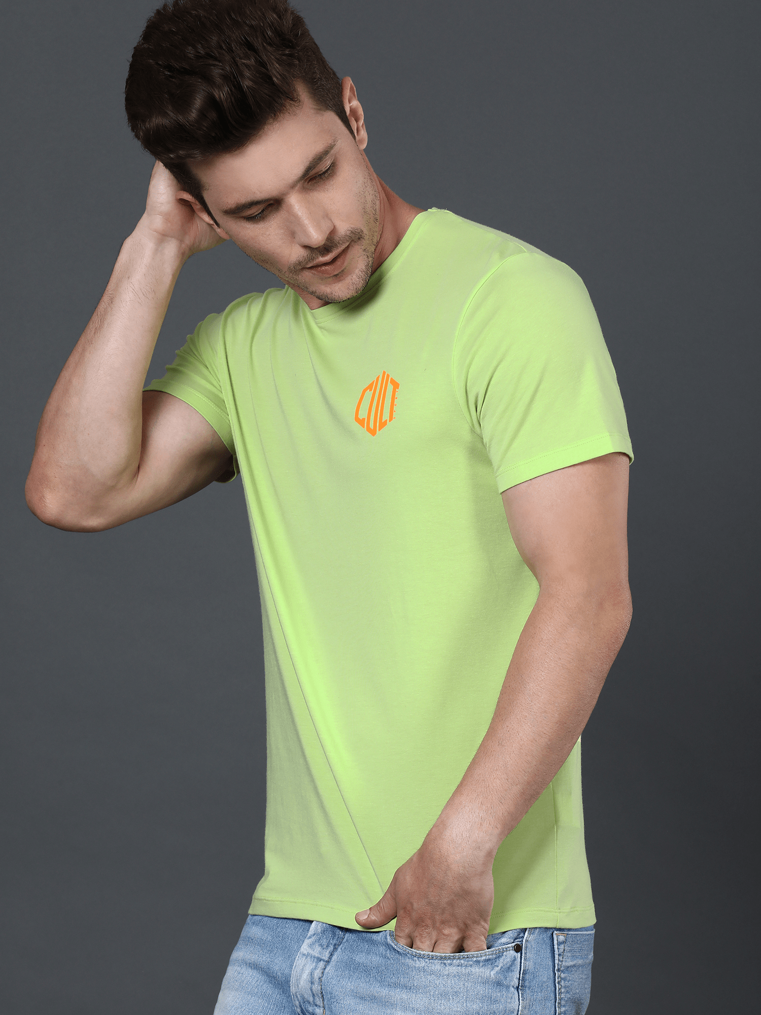Bamboo Crisp Lime Casual Tee