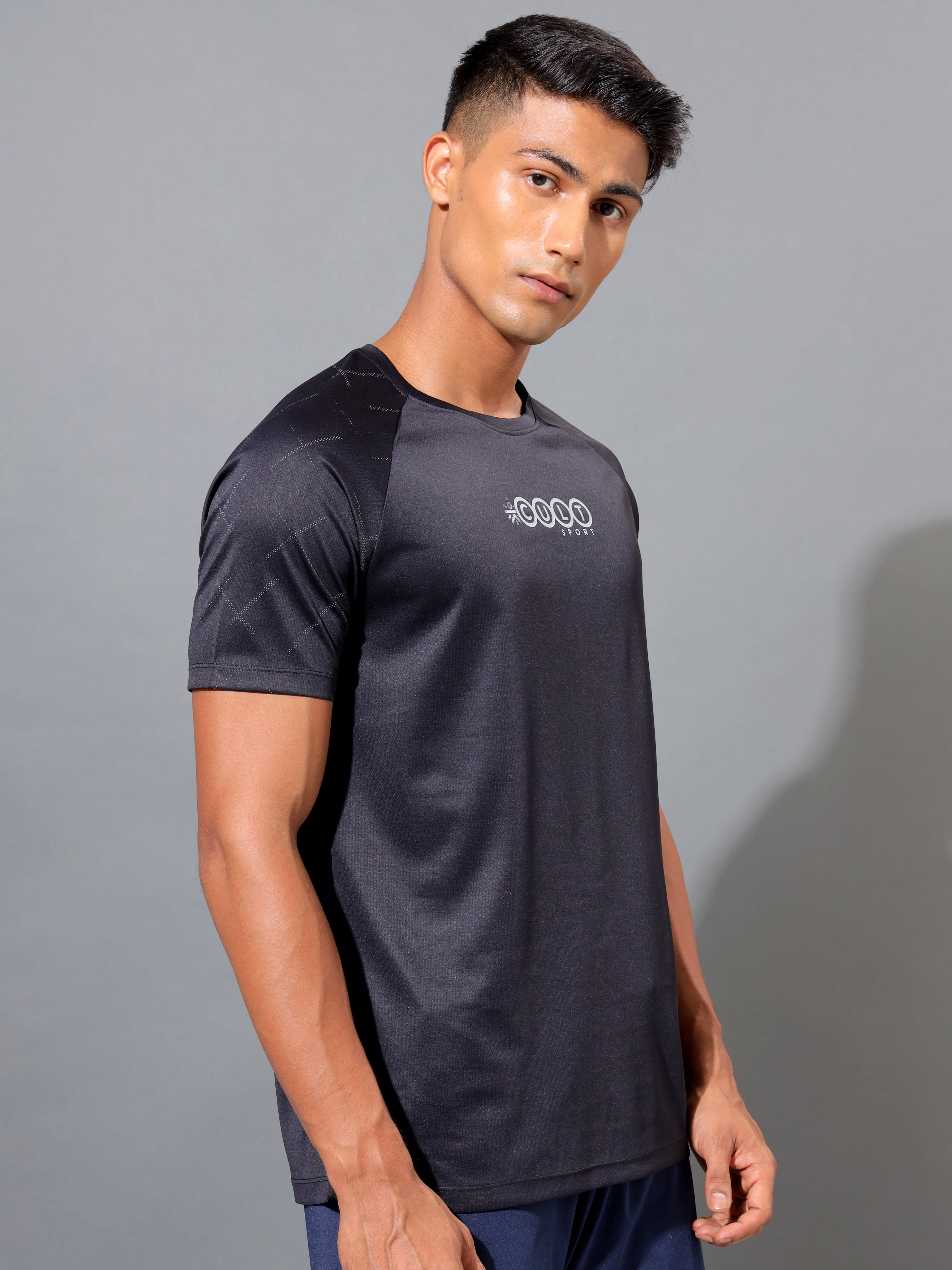 Performance T-shirt with Chest Print