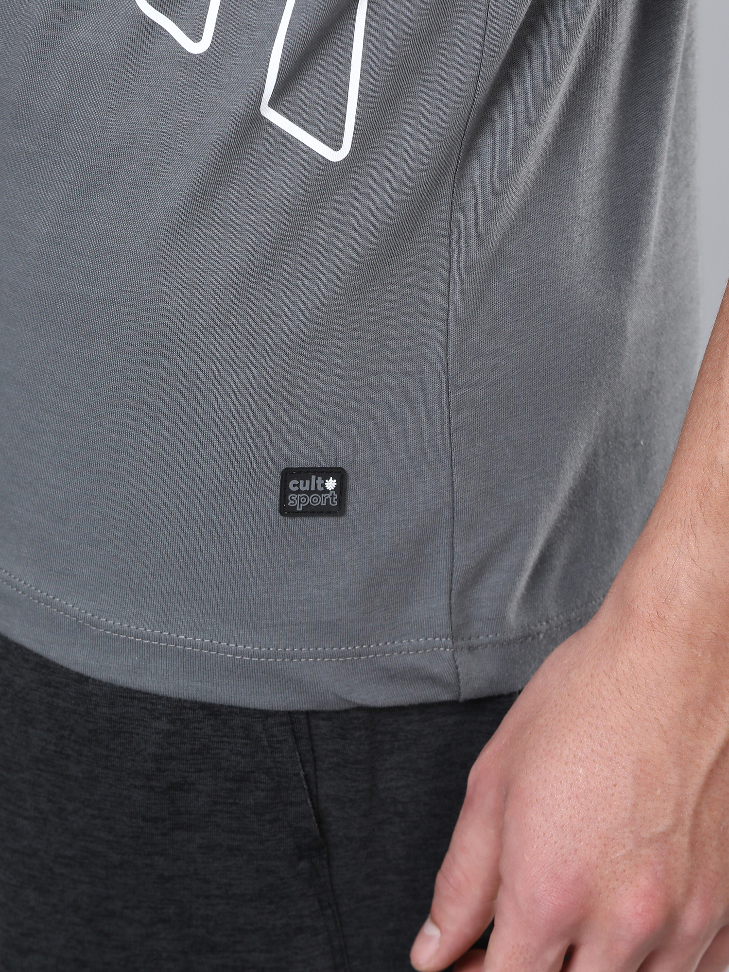 Flydry Cotton GreyStone Workout Tee