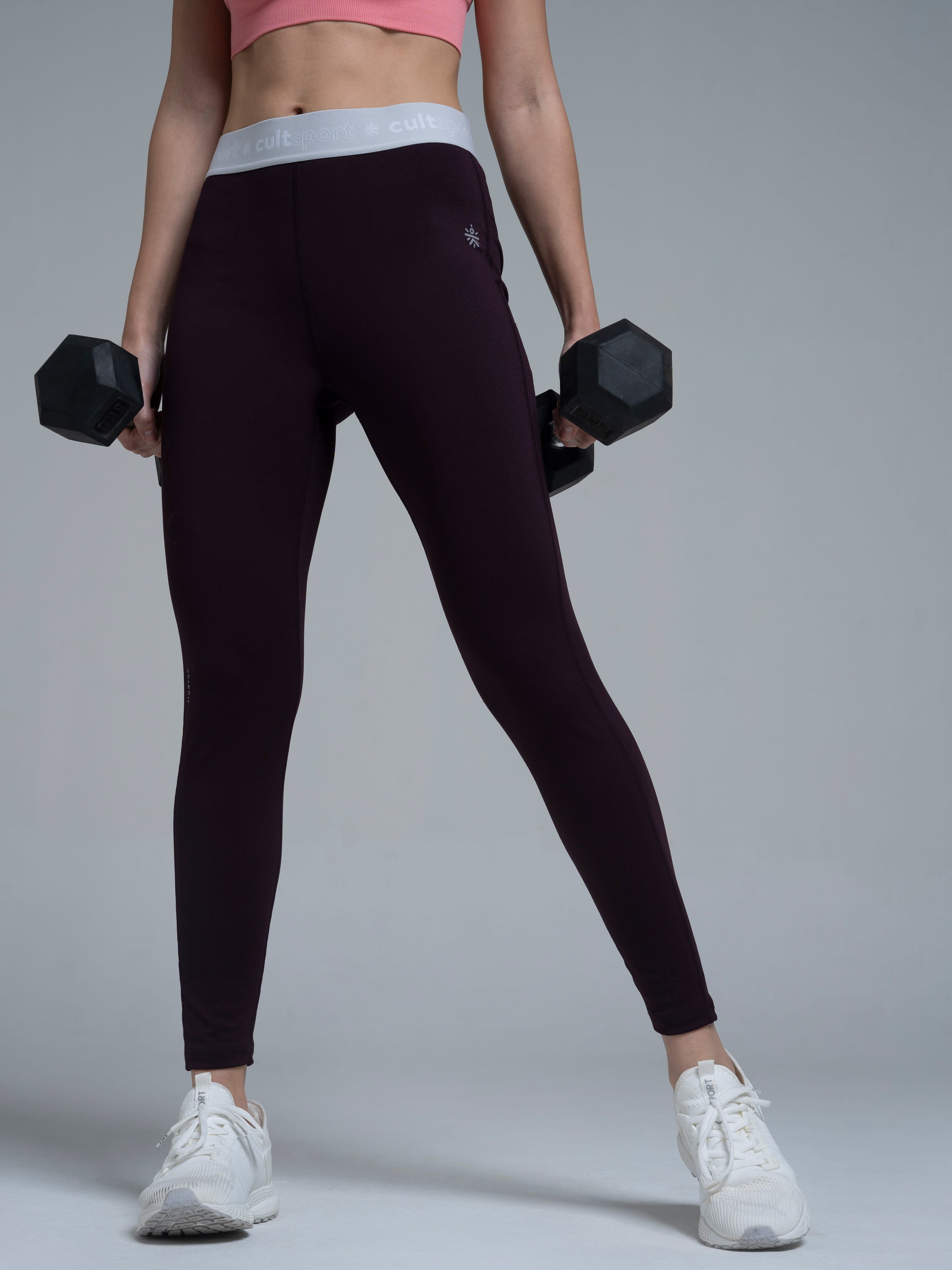 AbsoluteFit Impel Wine Workout Leggings