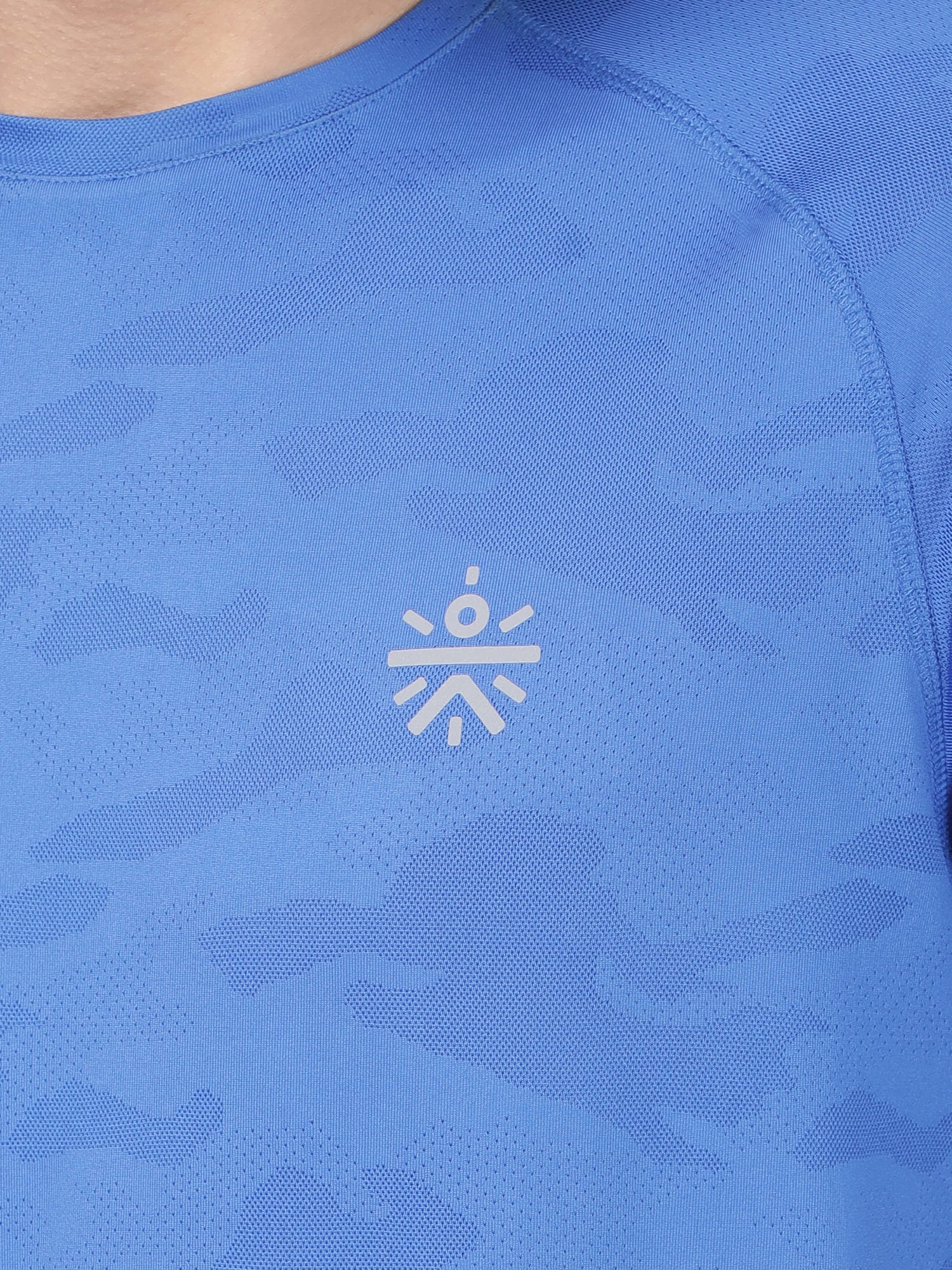 Vital Breathe Blue Running Relaxed Tee