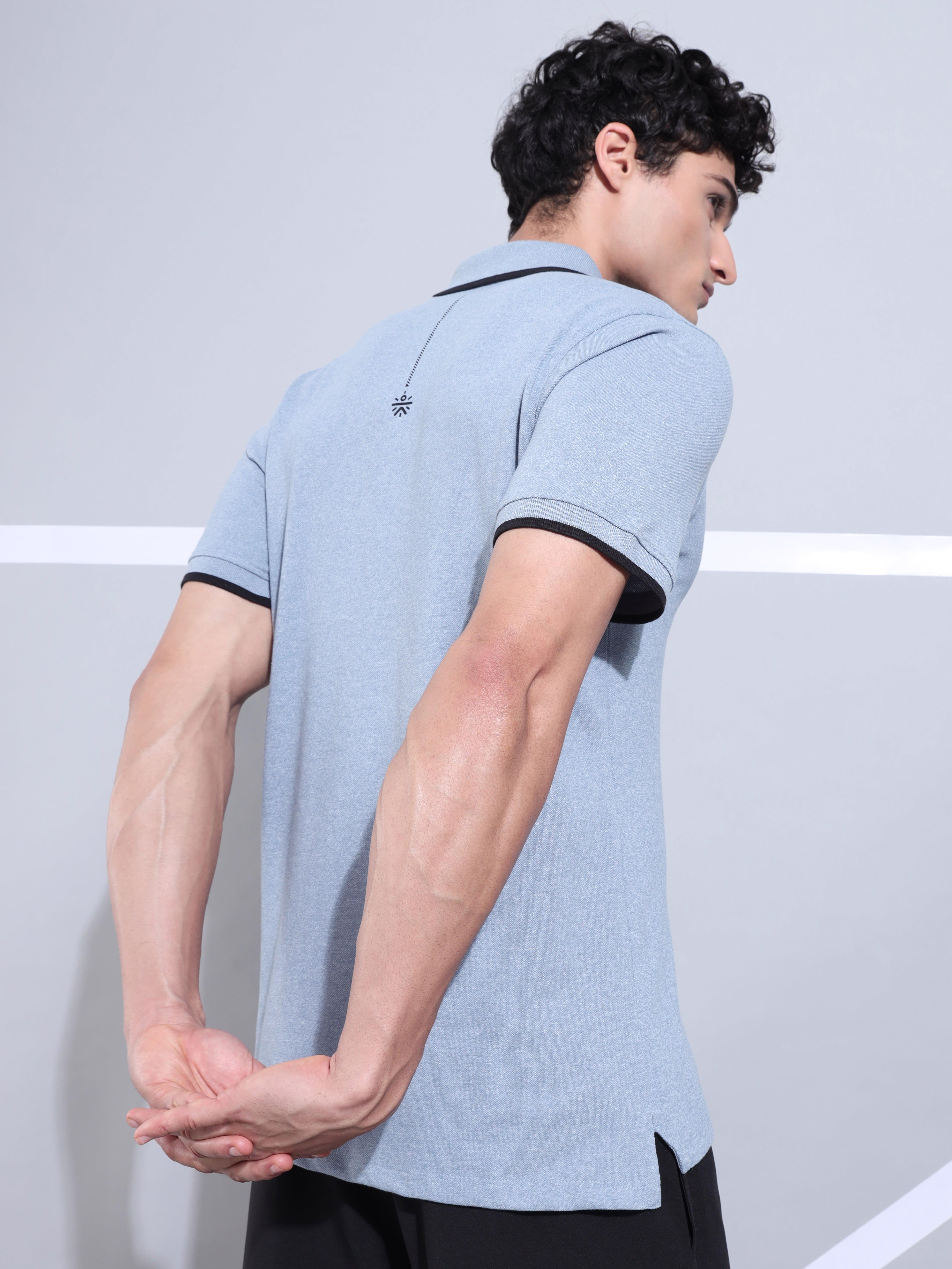 Essential Polo T-shirt with Graphic Print